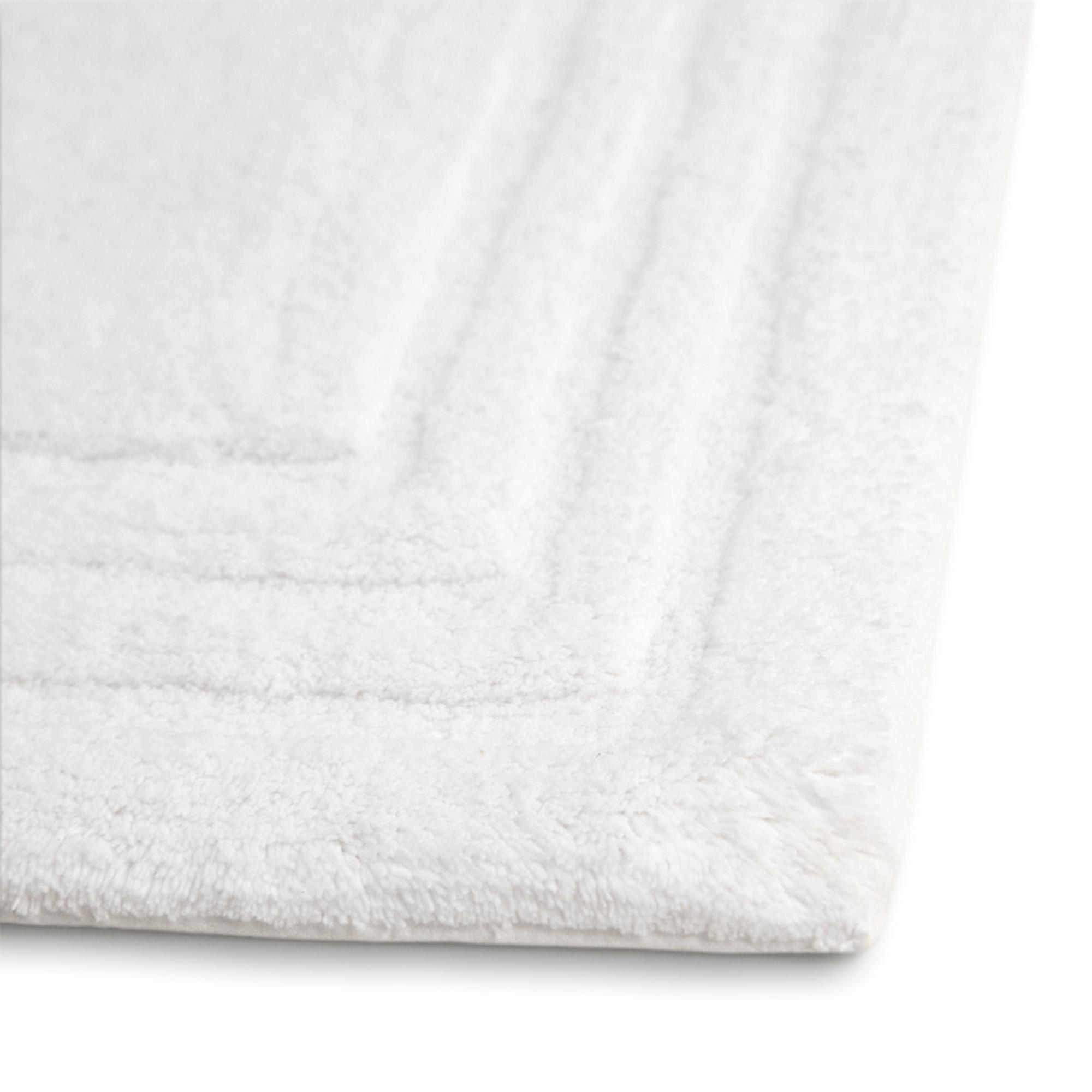 Habitat Cotton Deep Pile Tufted Bath Mat - White thumbnail 4