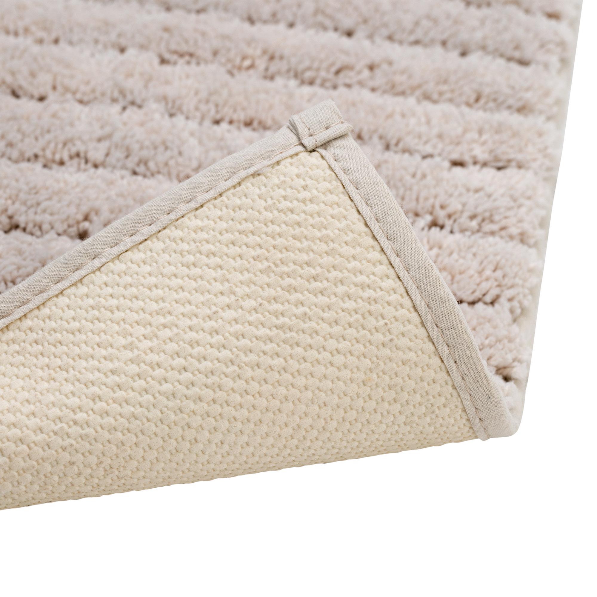 Habitat Ribbed Oatmeal Bath Mat thumbnail 4