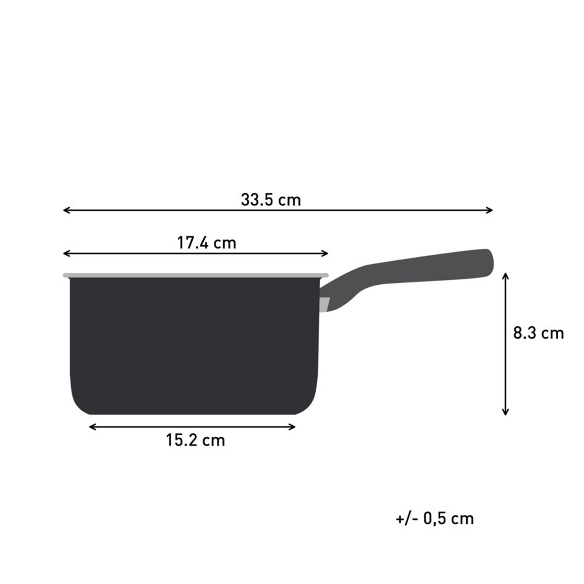 Tefal Titanium Excellence 16cm Aluminium Saucepan thumbnail 4