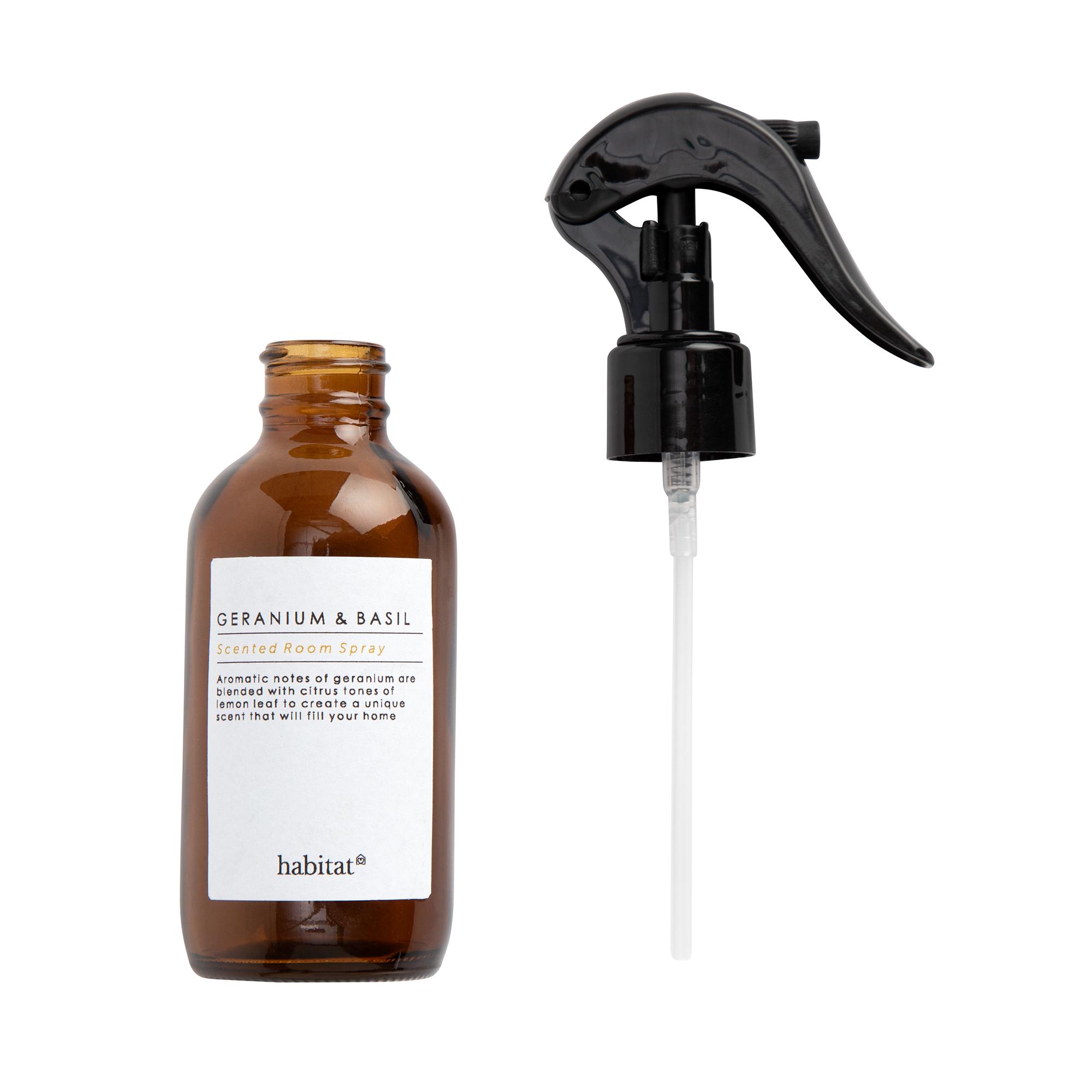 Habitat 100ml Room Spray - Geranium & Basil thumbnail 3
