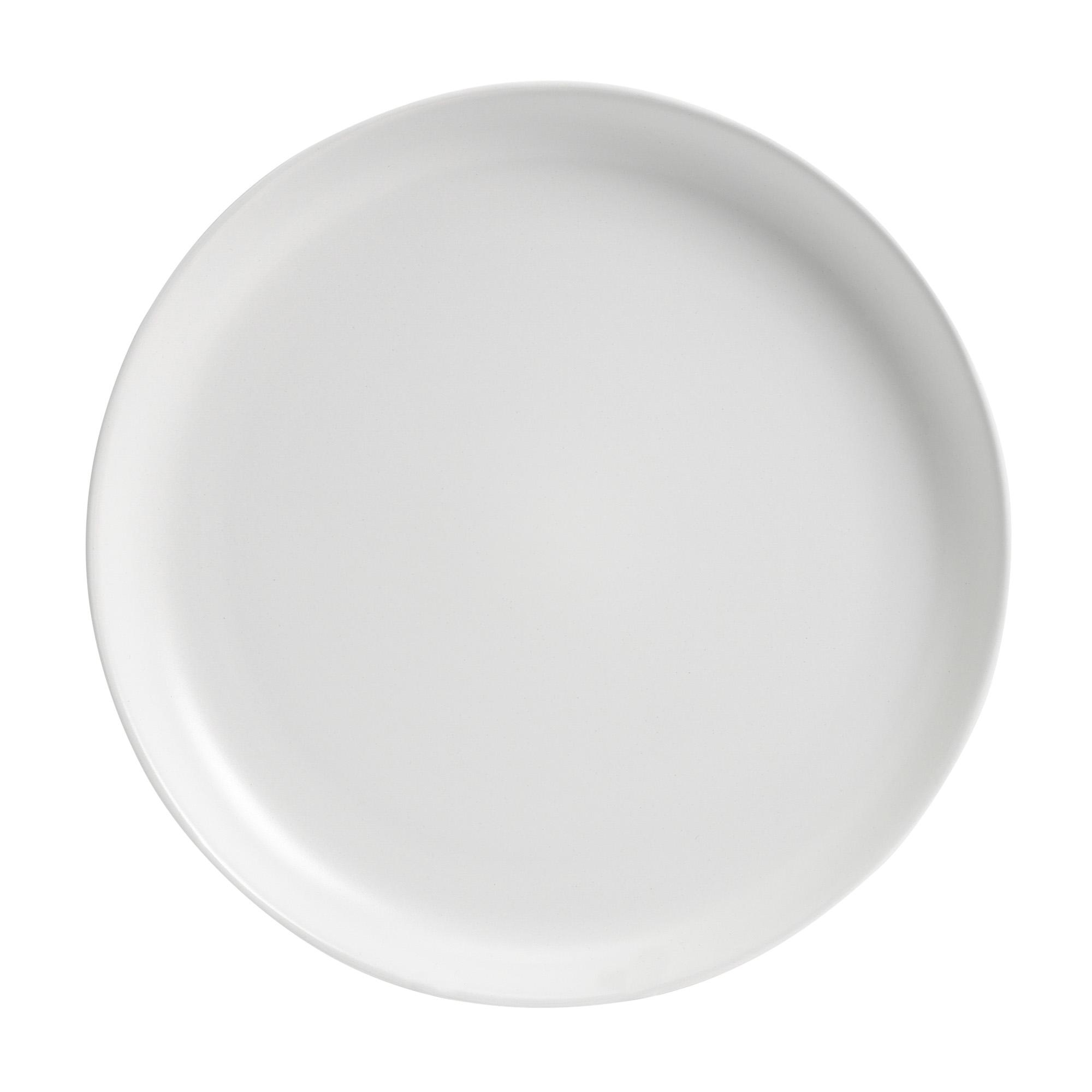 Habitat Matte White Dinner Plate