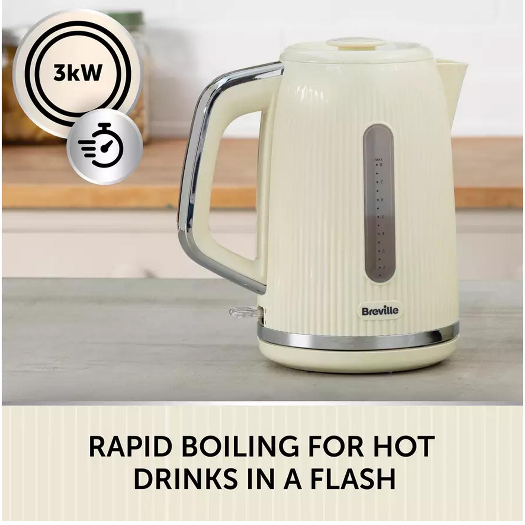 Breville VKT223 Bold Kettle - Cream and Silver thumbnail 2