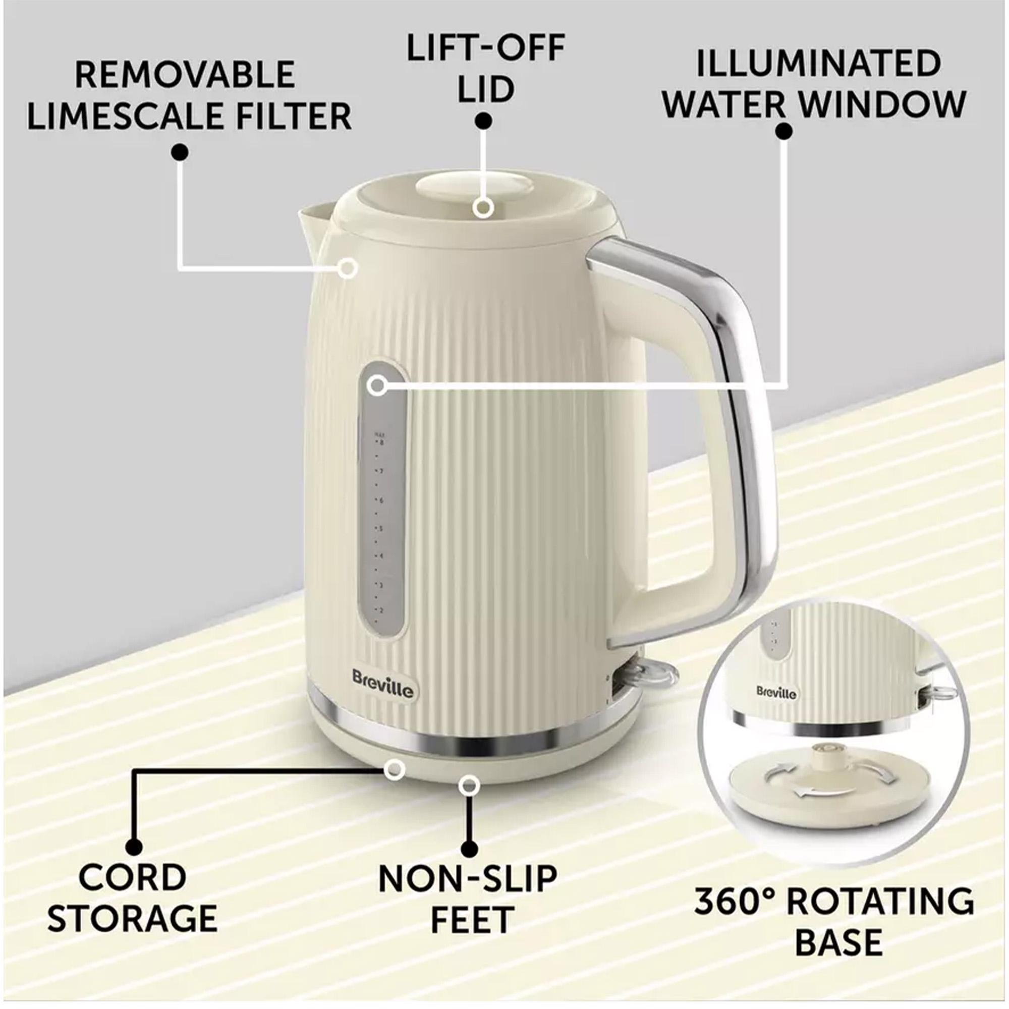 Breville VKT223 Bold Kettle - Cream and Silver thumbnail 5