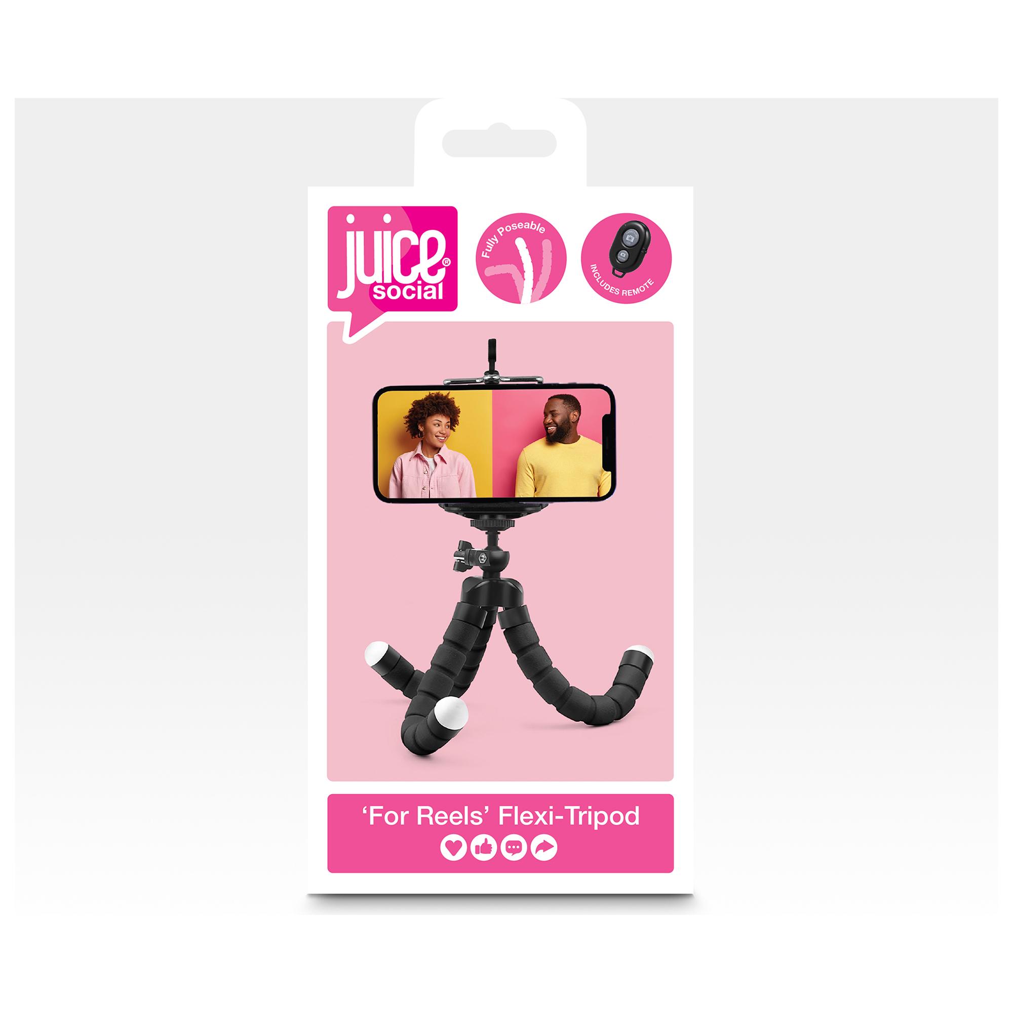 Juice Social Blutooth Clicker Tripod Black thumbnail 5
