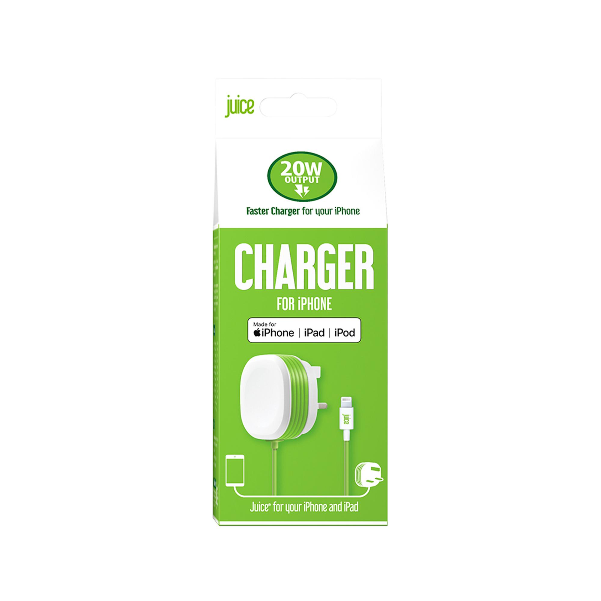 Juice Lightning Mains Charger 20W thumbnail 4