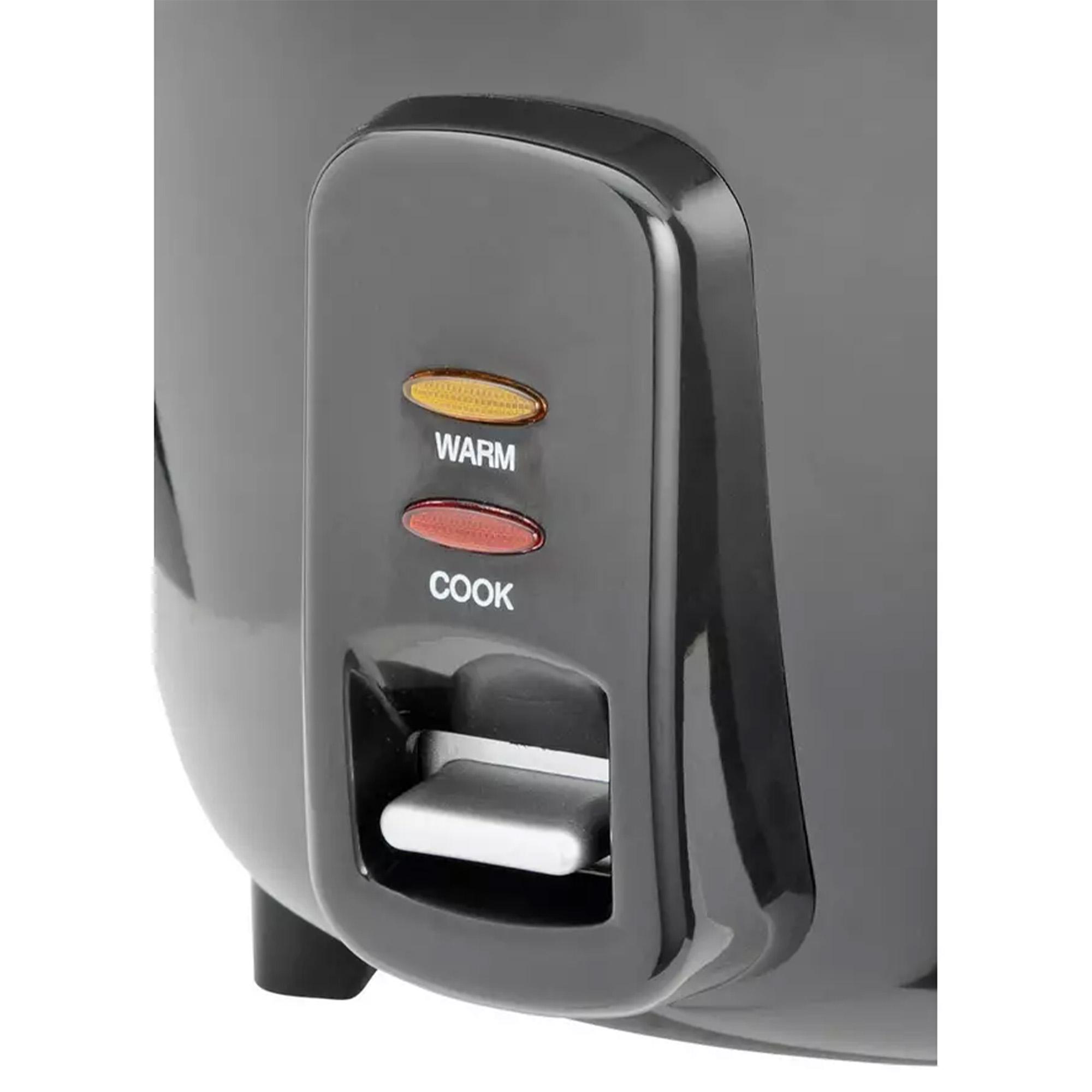 Cookworks 1.5L Rice Cooker - Black thumbnail 2