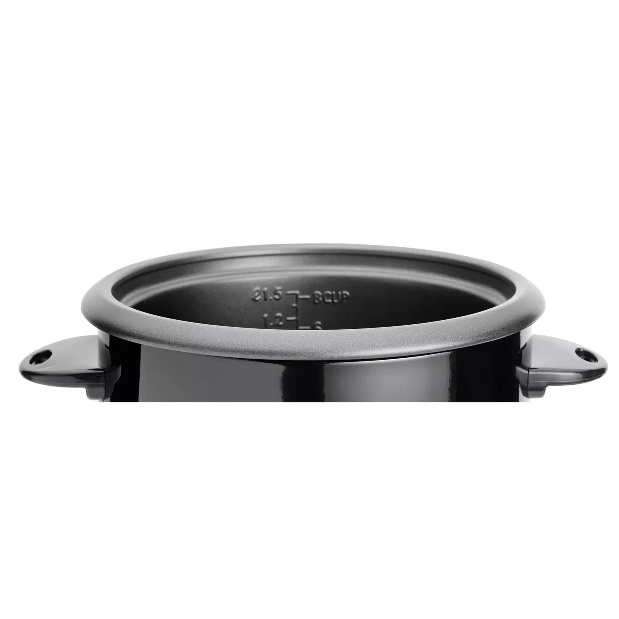 Cookworks 1.5L Rice Cooker - Black thumbnail 3