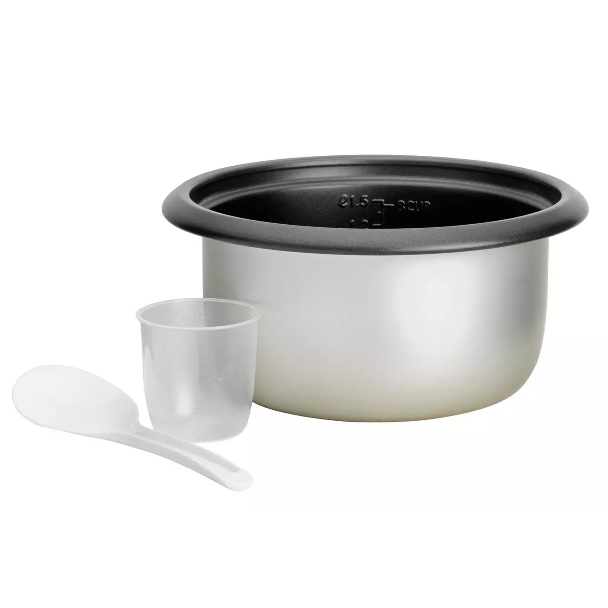 Cookworks 1.5L Rice Cooker - Black thumbnail 5