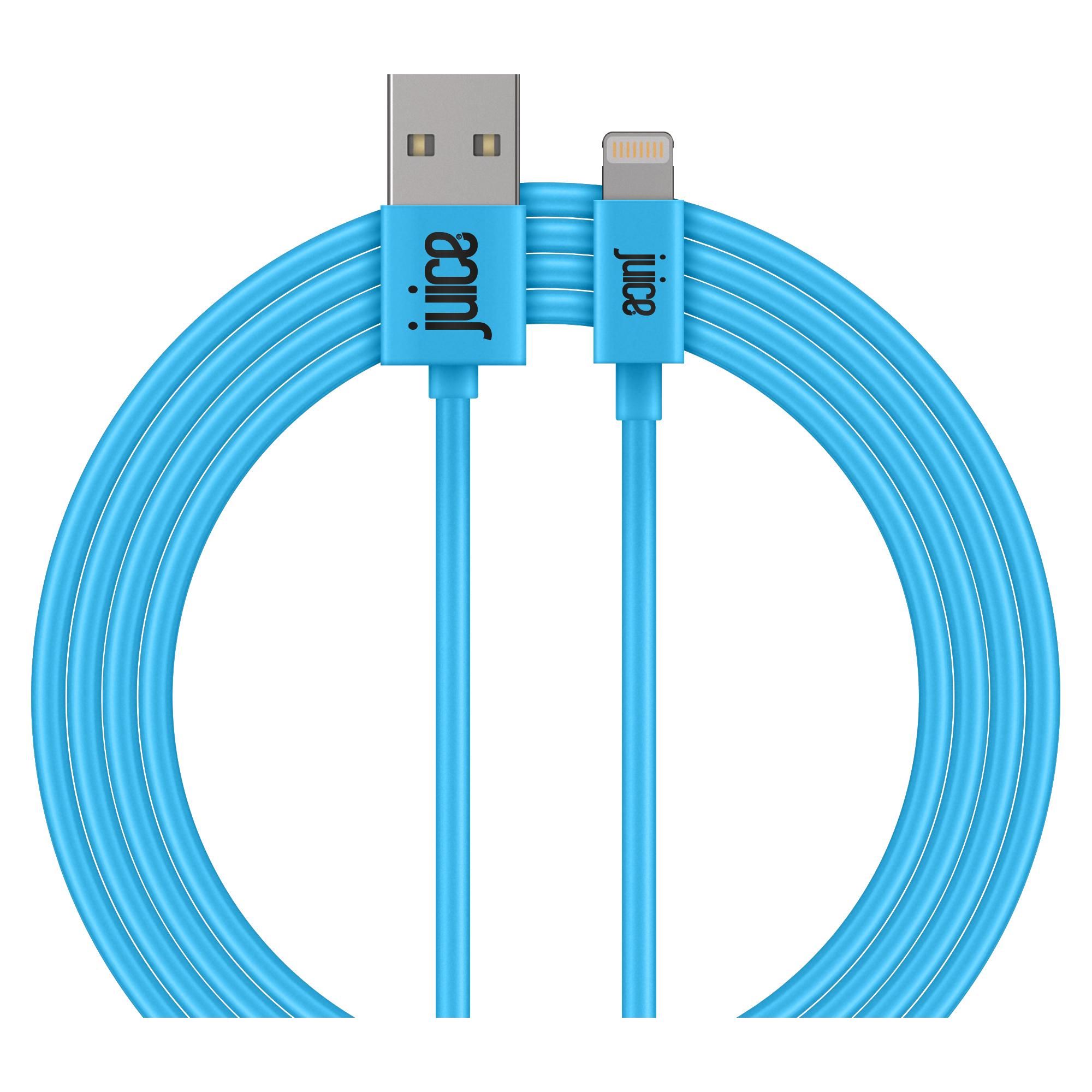 Juice Lightning Cable Aqua 2m thumbnail 3