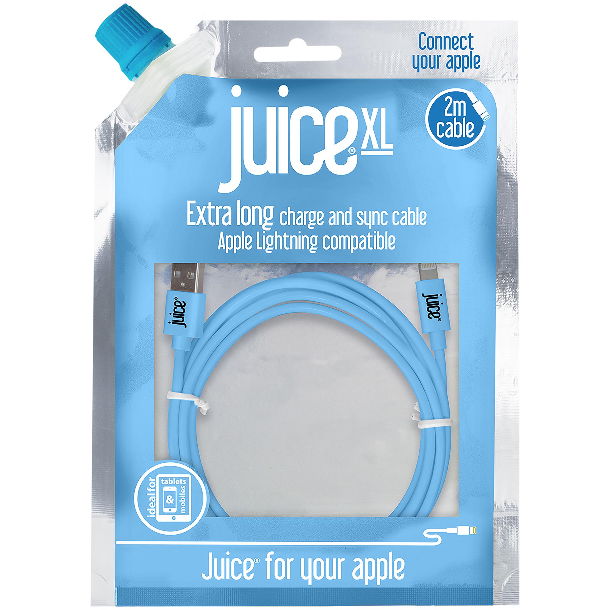 Juice Lightning Cable Aqua 2m thumbnail 4