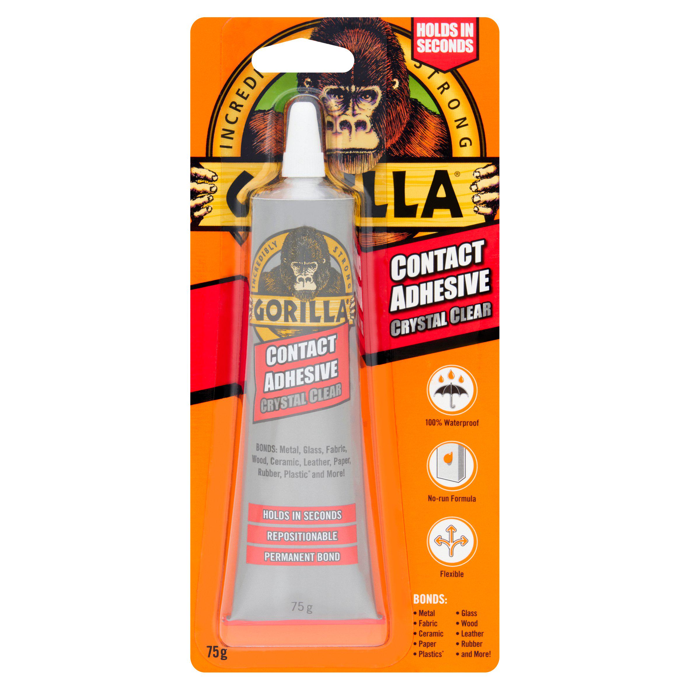 Gorilla Contact Adhesive Clear 75g