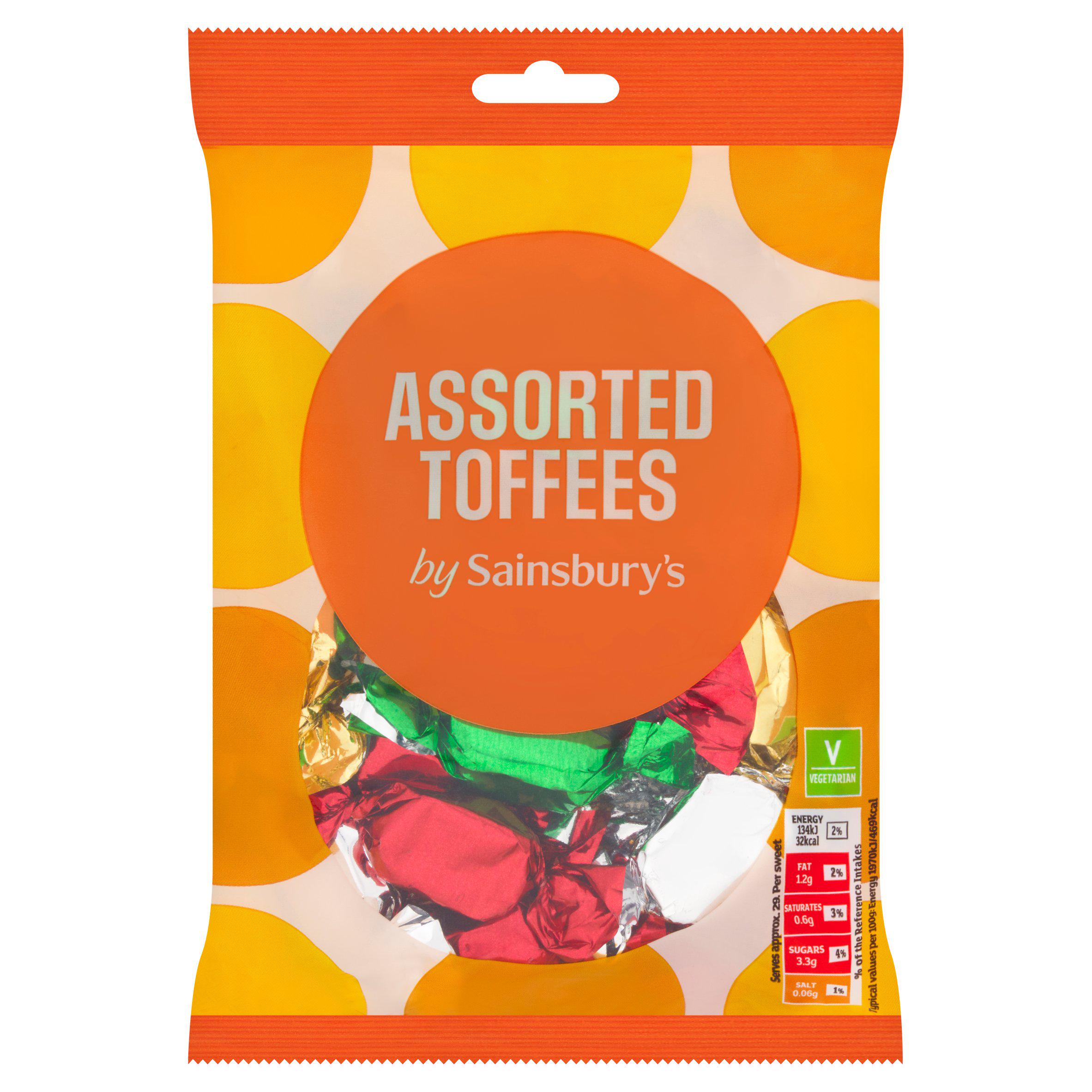 Sainsbury's Toffees, Assorted 200g