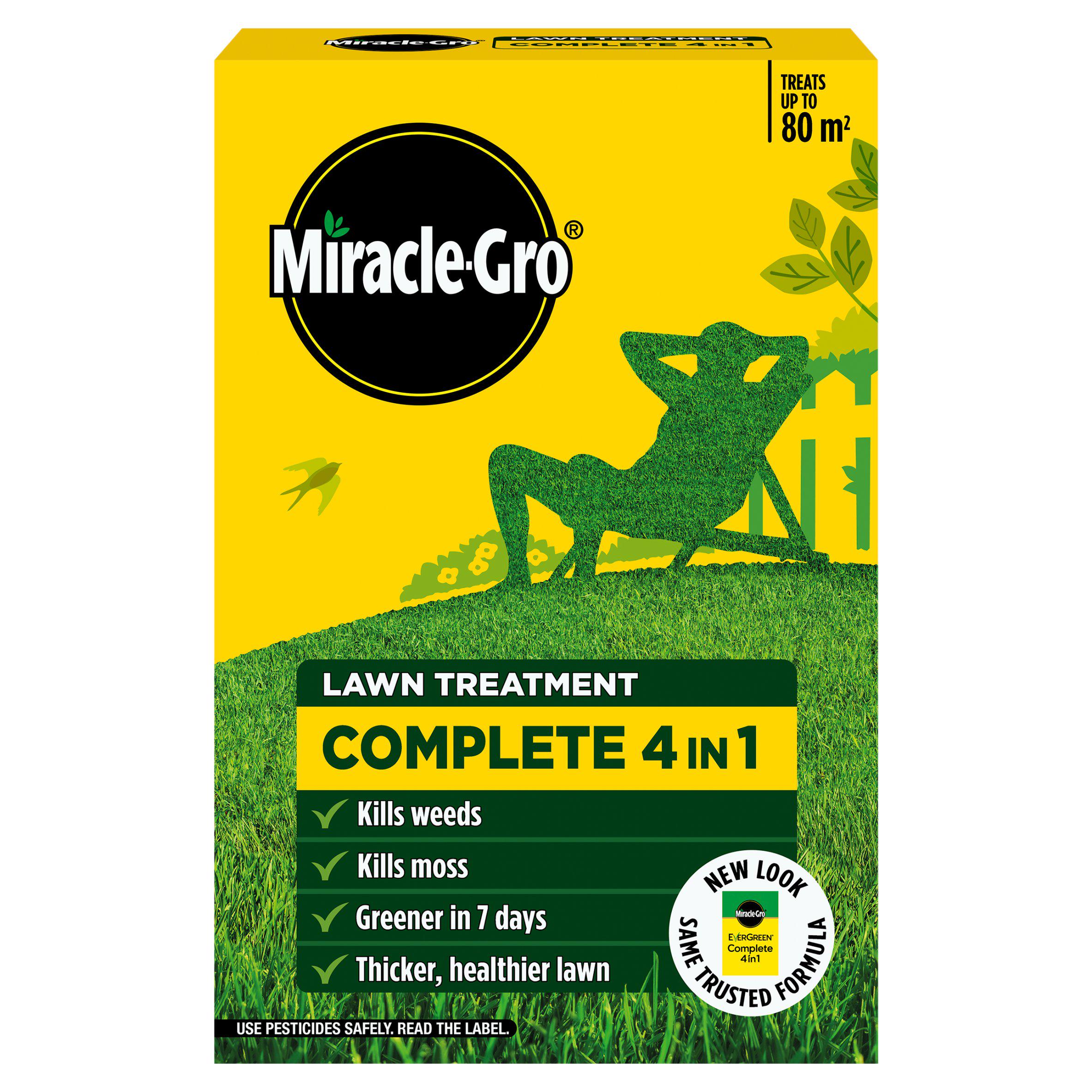 Miracle-Gro 80m2 Complete 4 in 1 Lawn Care