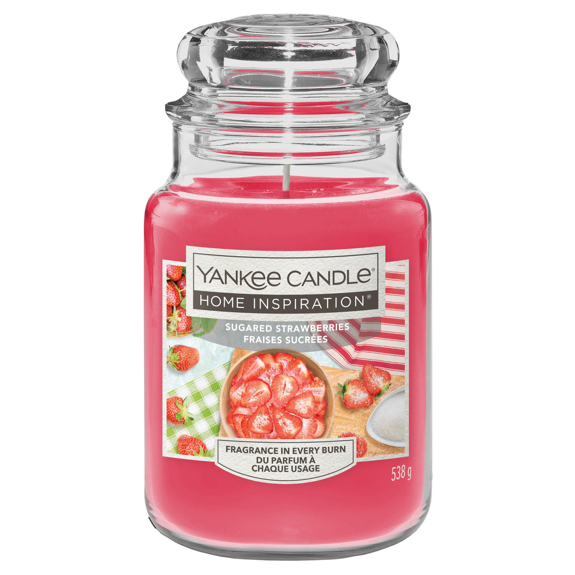 Yankee Candle Home Inspiration Large Jar Sugared Strawberries
