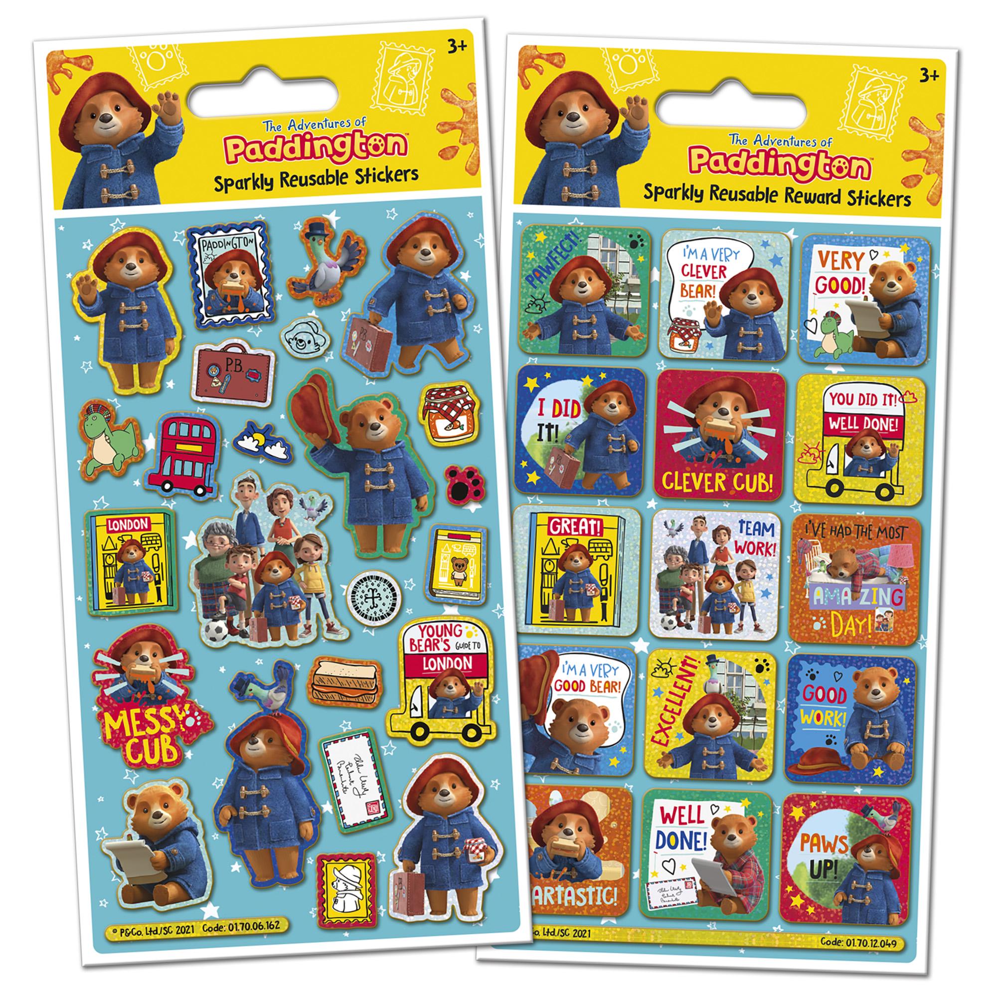 Paddington Foiled Stickers
