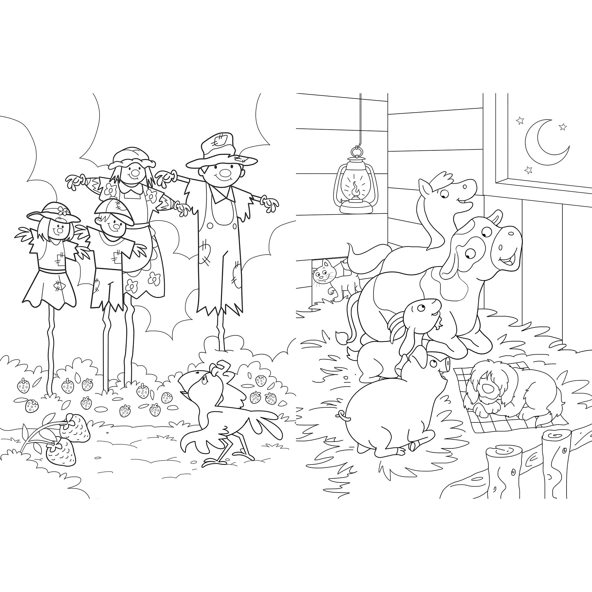 Igloo Books Farm Colouring Book thumbnail 2