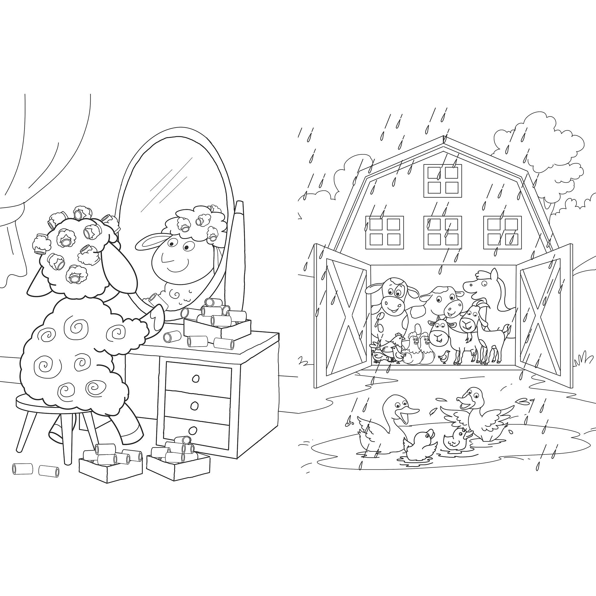 Igloo Books Farm Colouring Book thumbnail 3