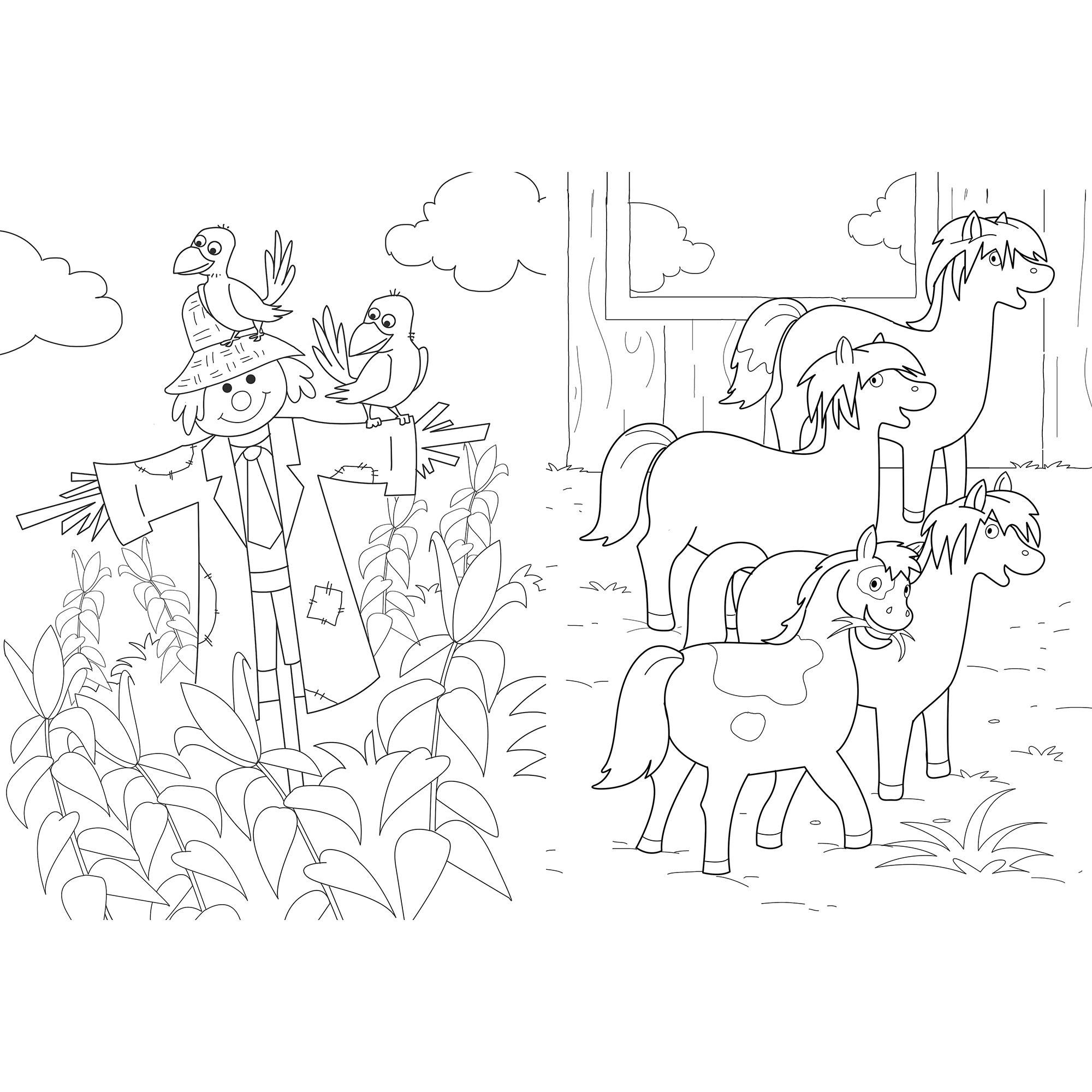 Igloo Books Farm Colouring Book thumbnail 4