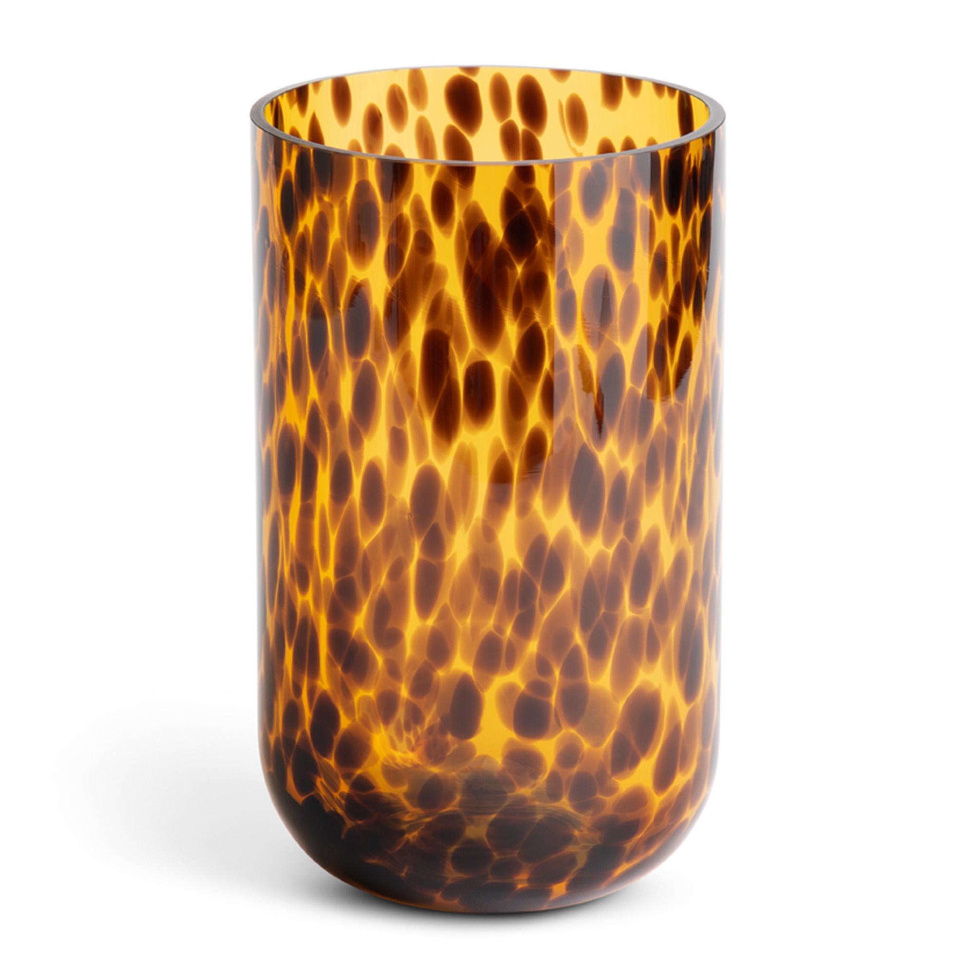 Habitat Tortoiseshell Glass Vase thumbnail 3