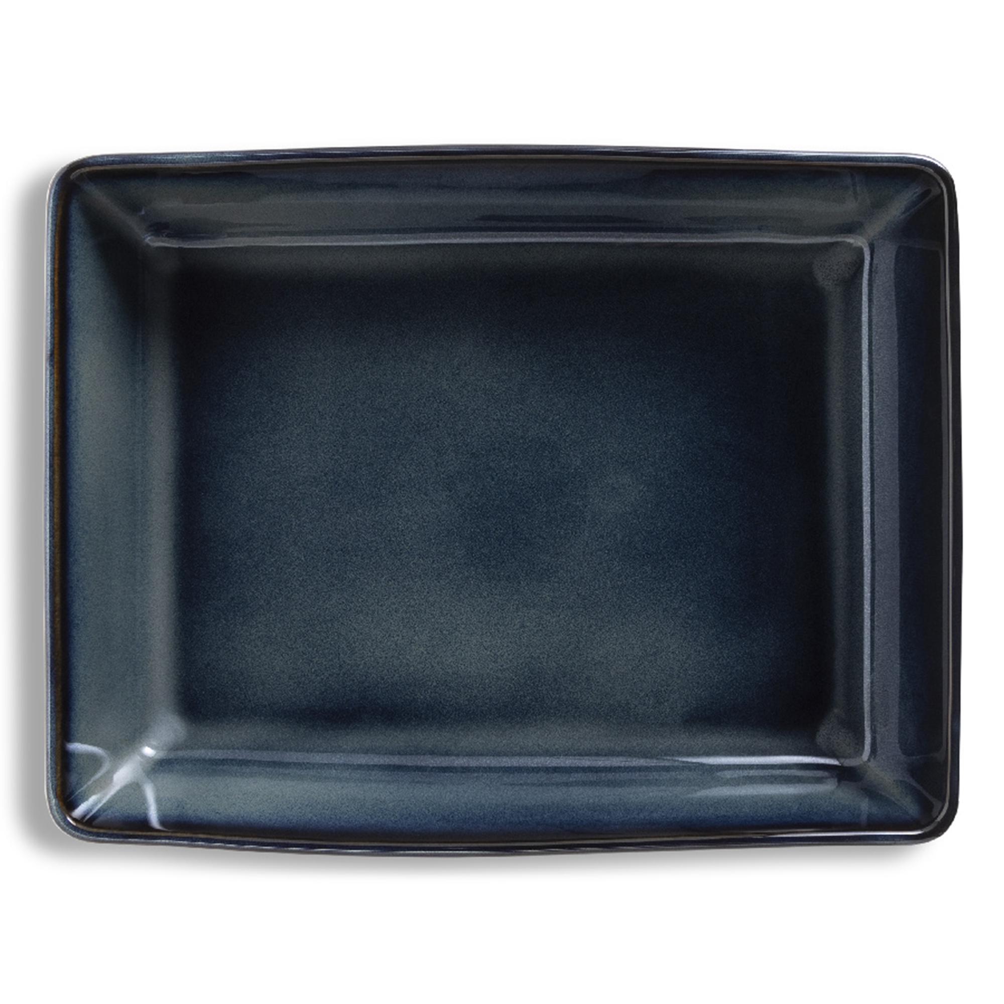 Habitat Reactive Stoneware Roaster - Navy Blue thumbnail 3