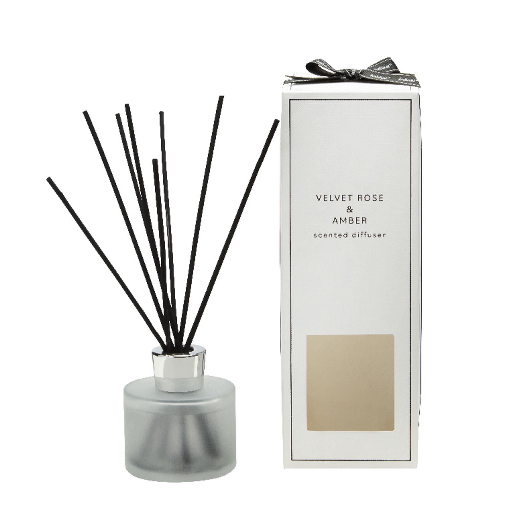 Habitat 90ml Scented Reed Diffuser - Velvet Rose & Amber