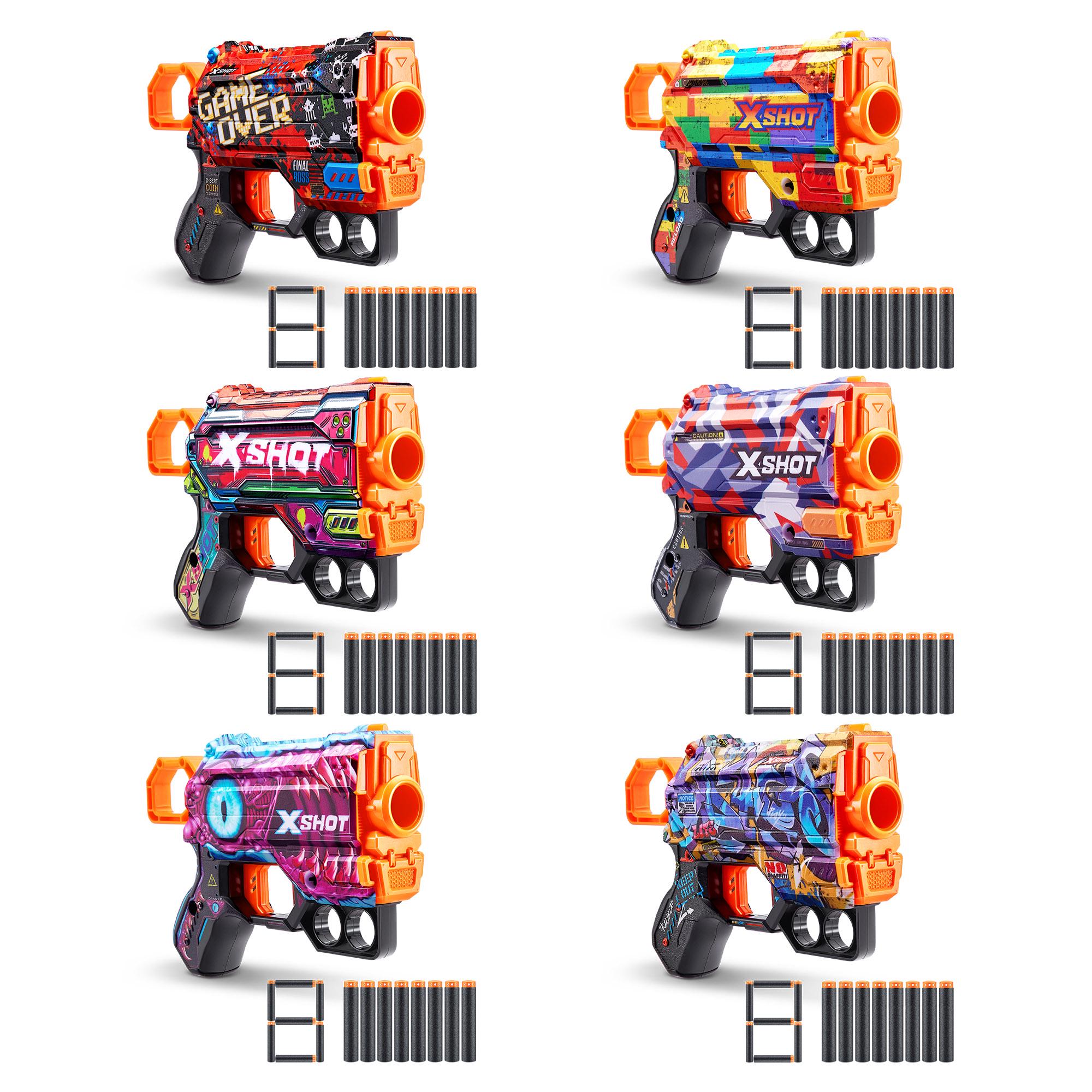 XSHOT Skins Menace Dart Blaster - 8 Darts