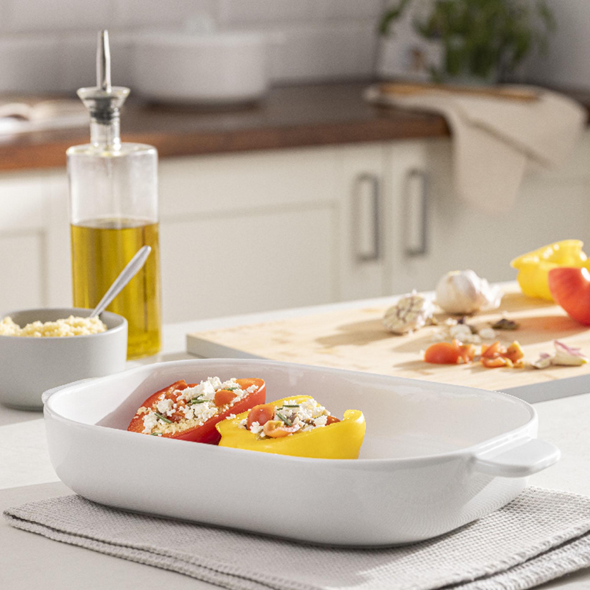 Habitat Riko Large Porcelain Roaster thumbnail 2
