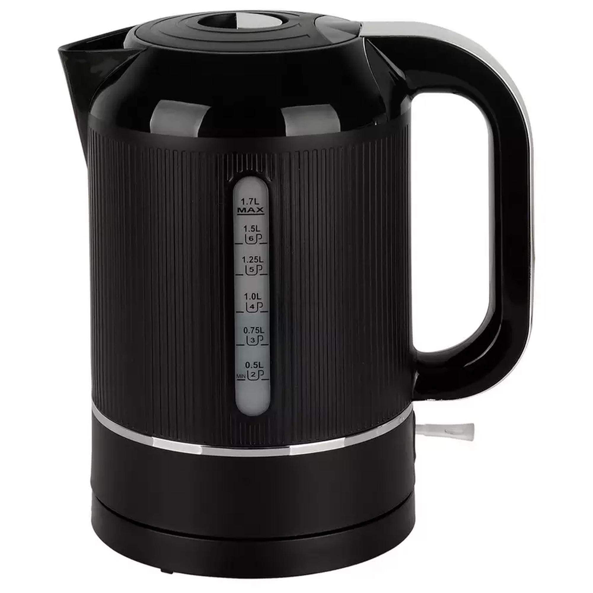 Cookworks WK8290QEH Texture Tilly Kettle - Black