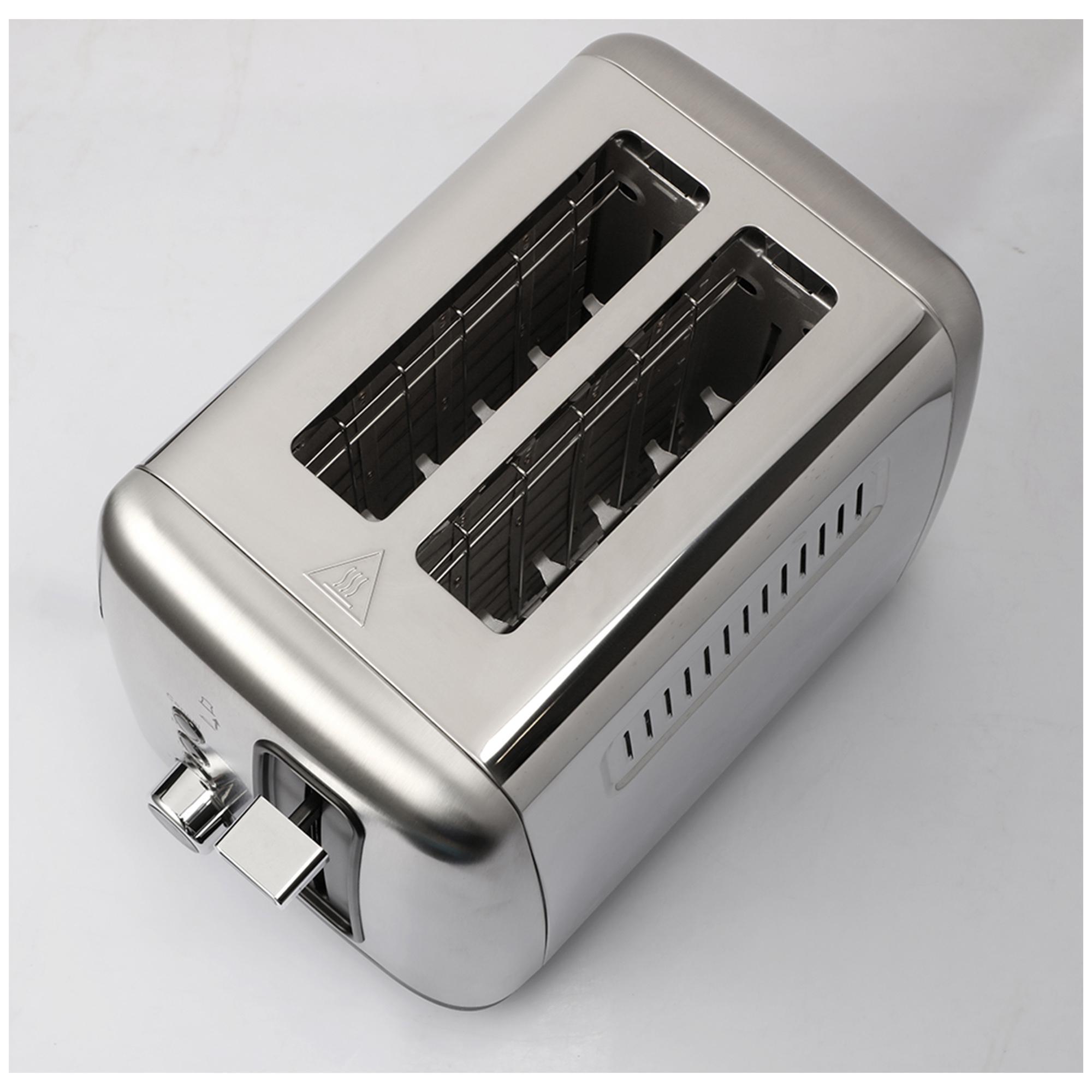 Cookworks 2 Slice Toaster - Stainless Steel thumbnail 3