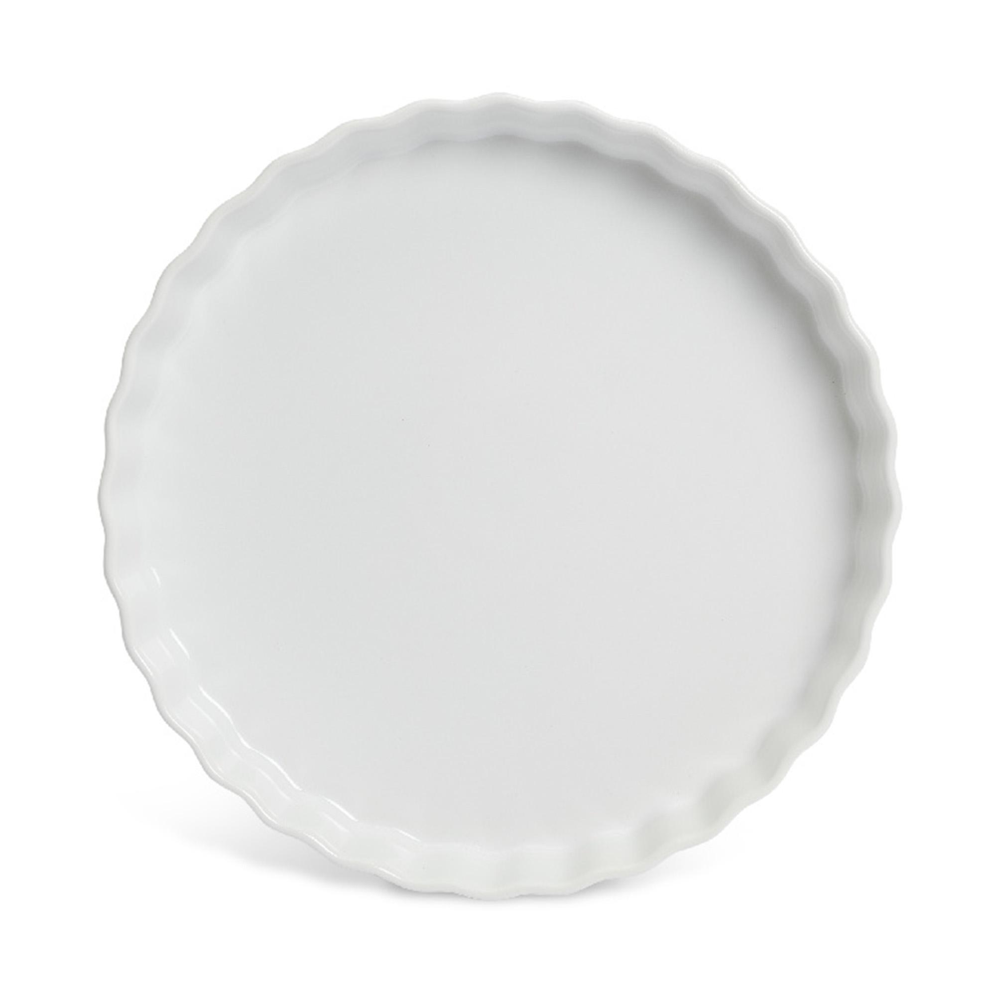 Habitat 24cm Riko Non Stick Porcelain Pie Dish - Cream thumbnail 2