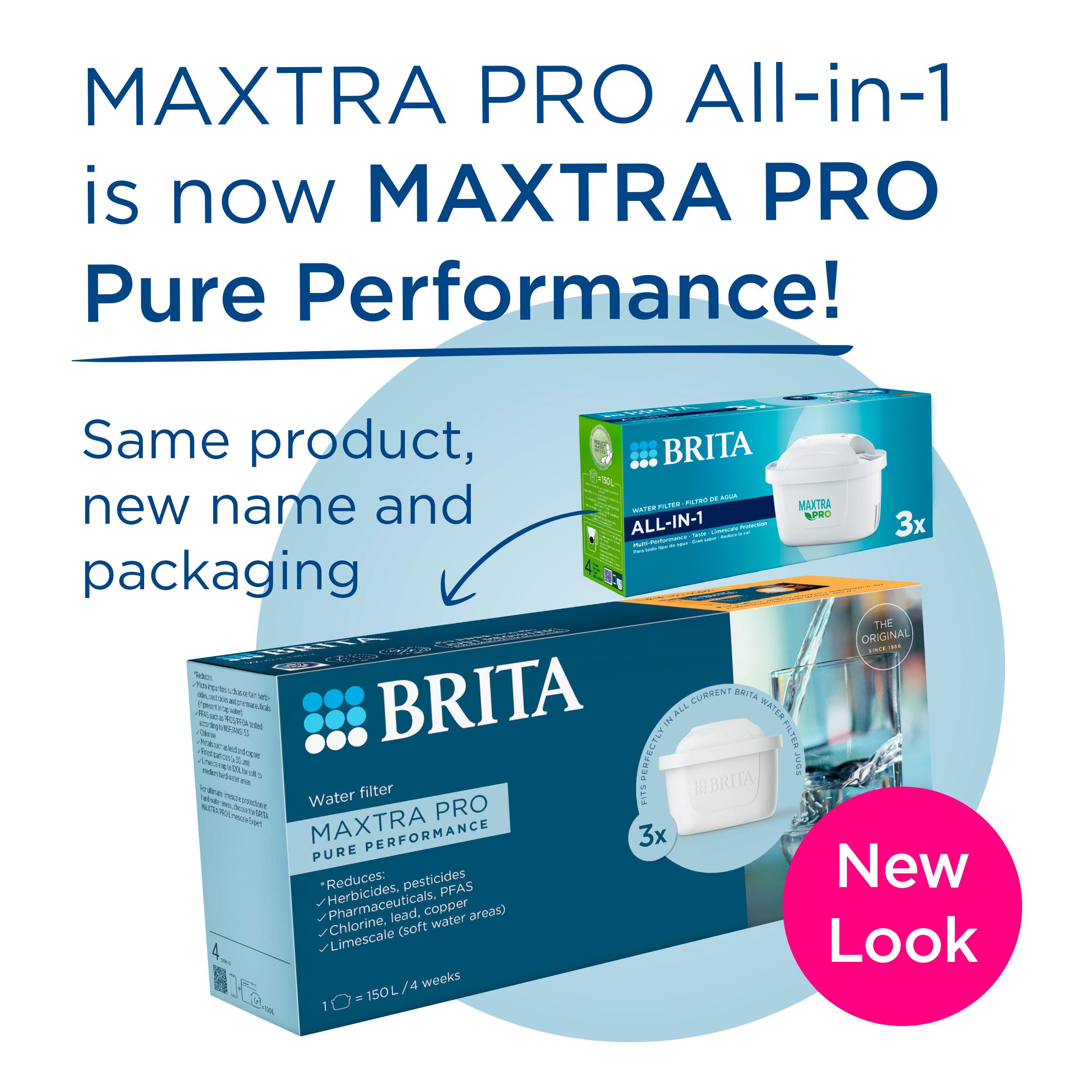 BRITA Maxtra Pro All-In-1 Water Filter Cartridge – 3 Pack thumbnail 2