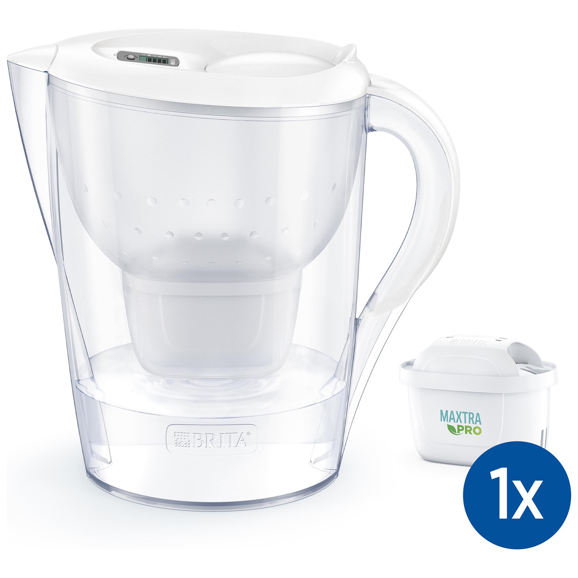 BRITA Marella 3.5L XL Water Filter Jug - White thumbnail 2
