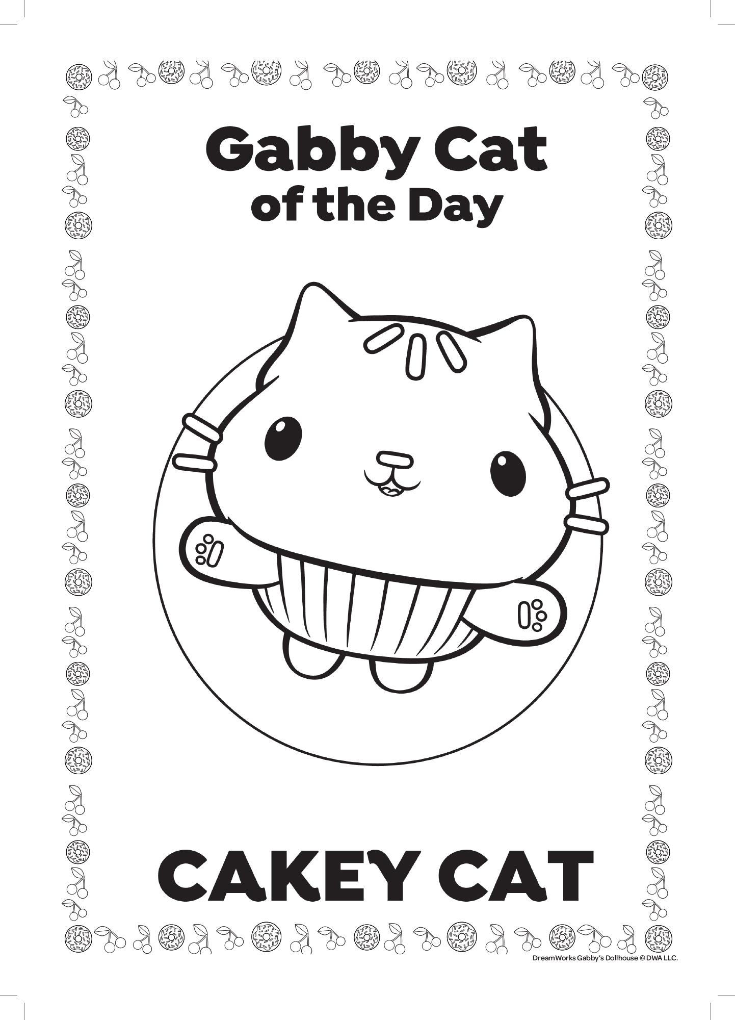 Gabby's Dollhouse Jumbo Colouring Book thumbnail 2