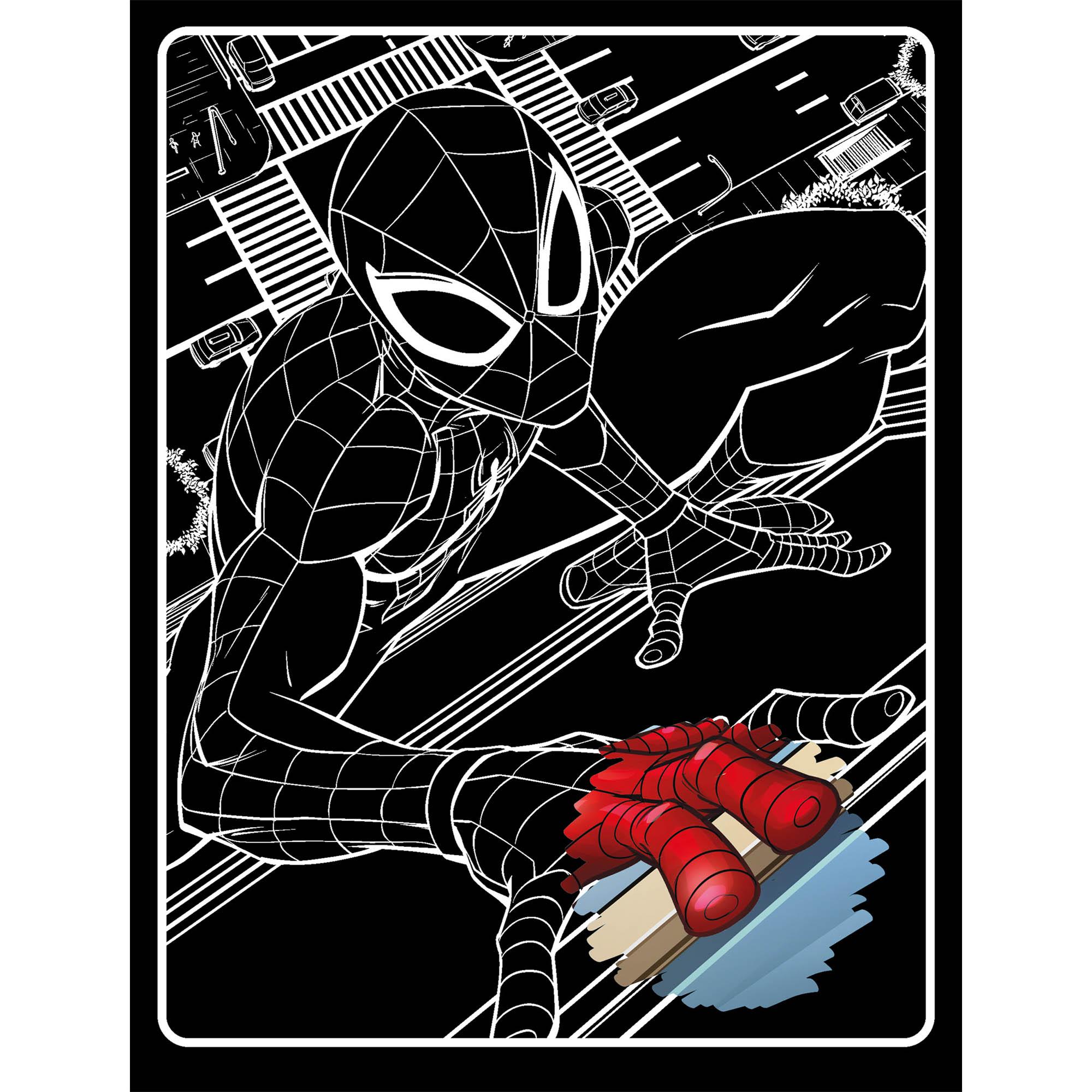 Igloo Books Marvel Spider-Man Scratch Art thumbnail 2