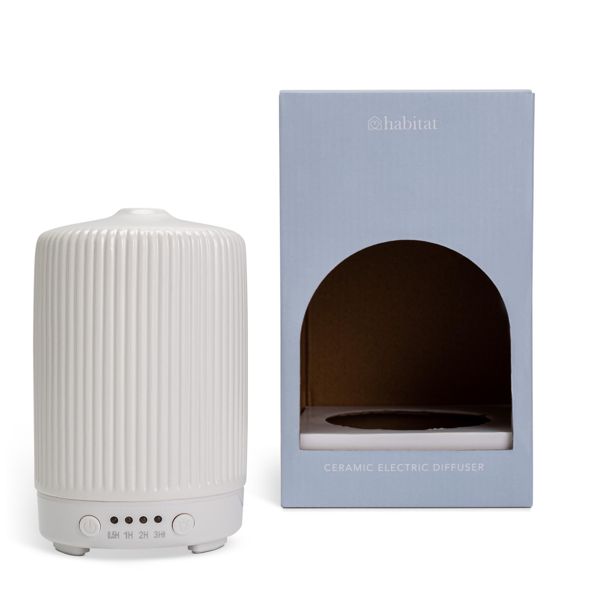 Habitat Ribbed Ceramic Electric Diffuser