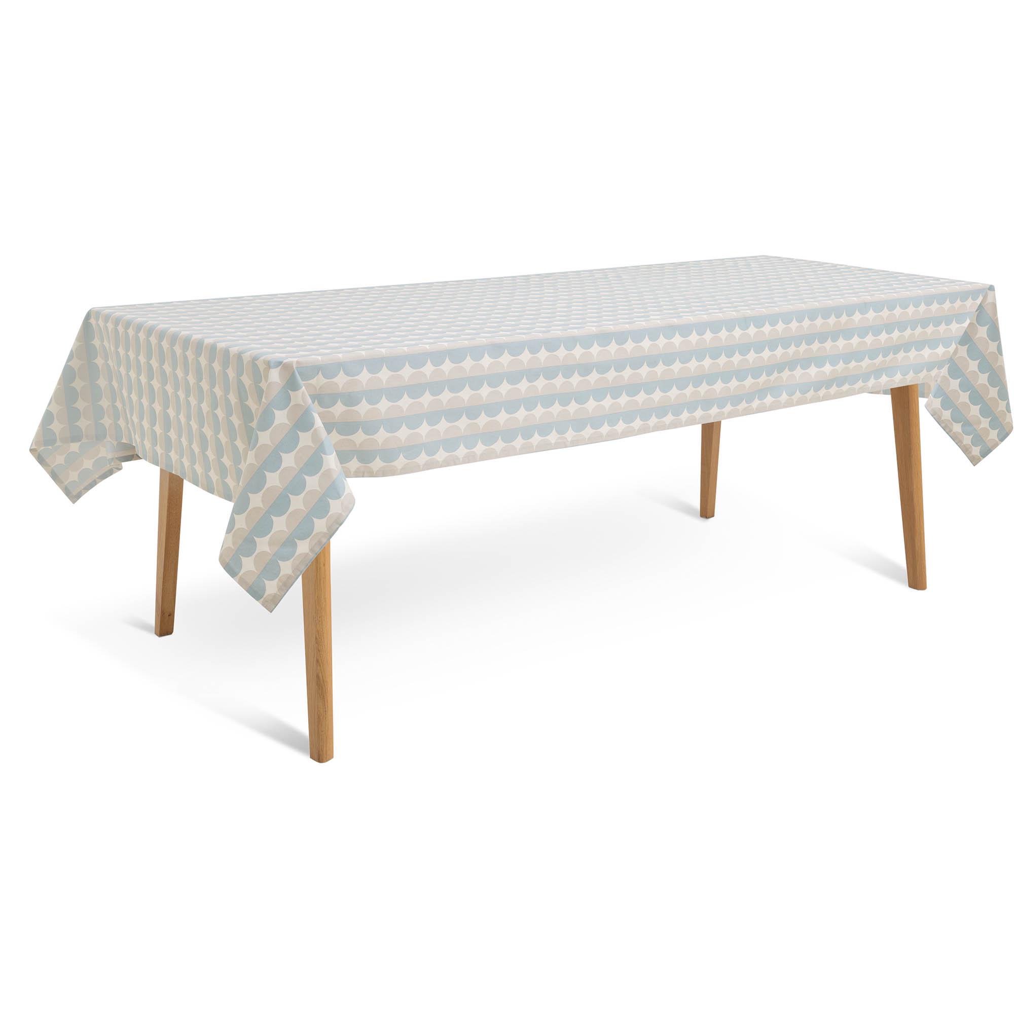 Habitat Block Print Wipe Clean Table Cloth