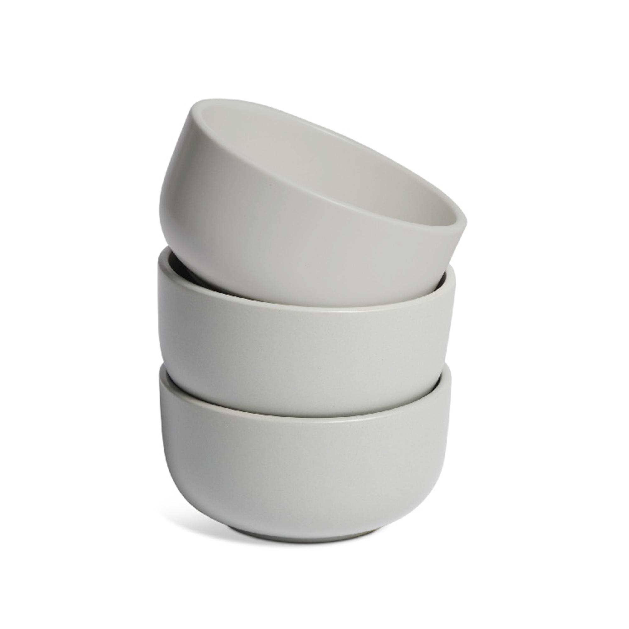 Habitat Matte Nibble Bowl - Grey thumbnail 4