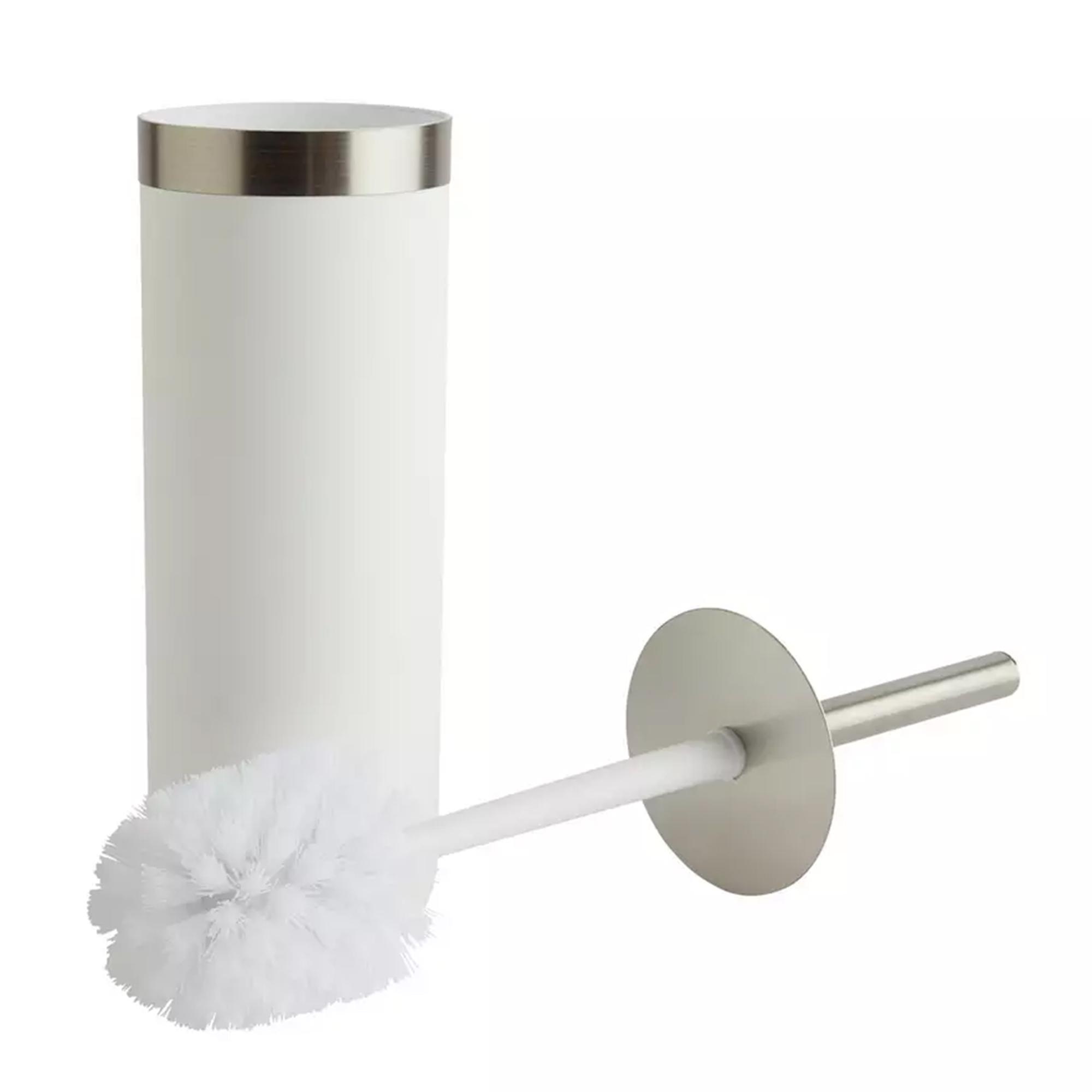 Habitat Toilet Brush - White & Silver thumbnail 3