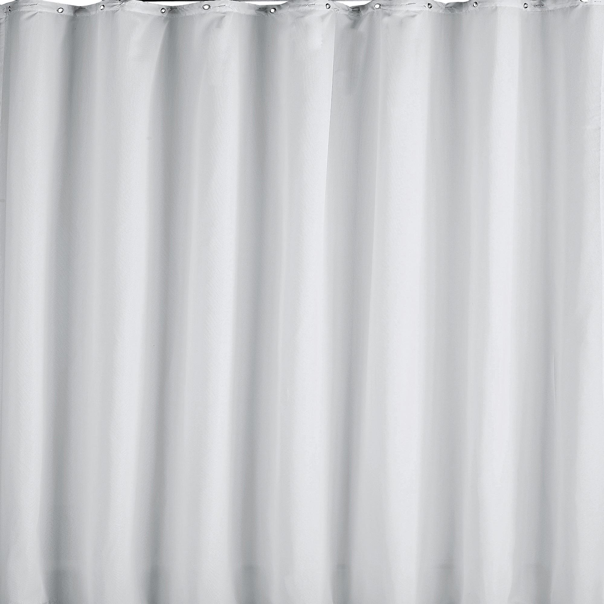 Sainsbury's Home Plain Shower Curtain Super White thumbnail 3