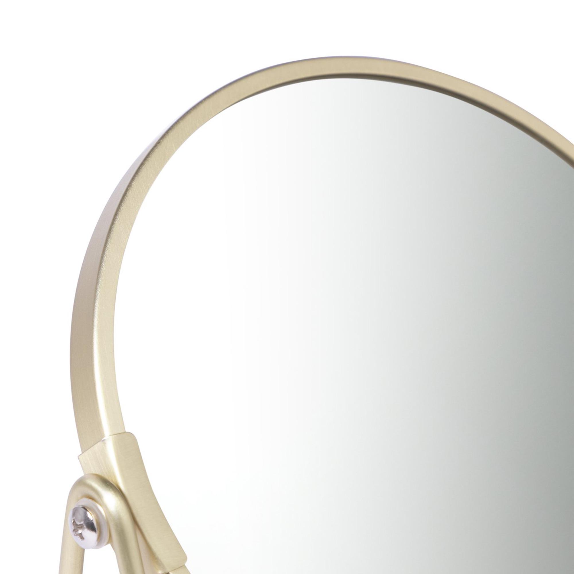 Sainsbury's Home Gold Metal Swivel Mirror thumbnail 3