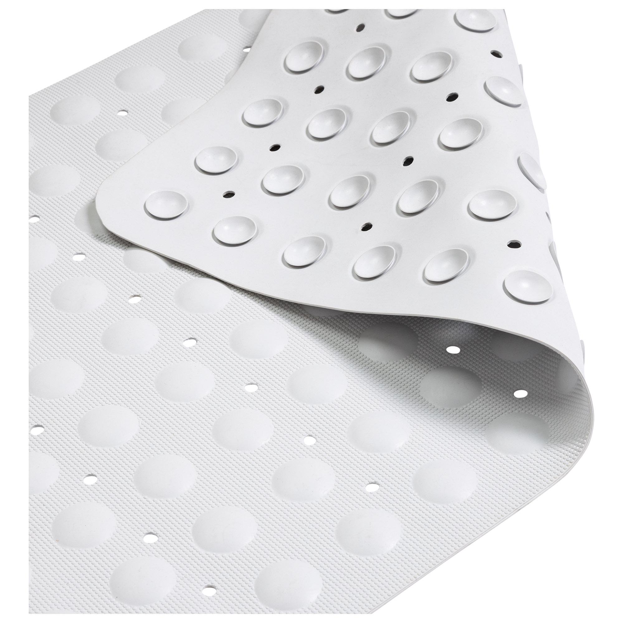 Sainsbury's Home White Rubber Bath Mat thumbnail 3