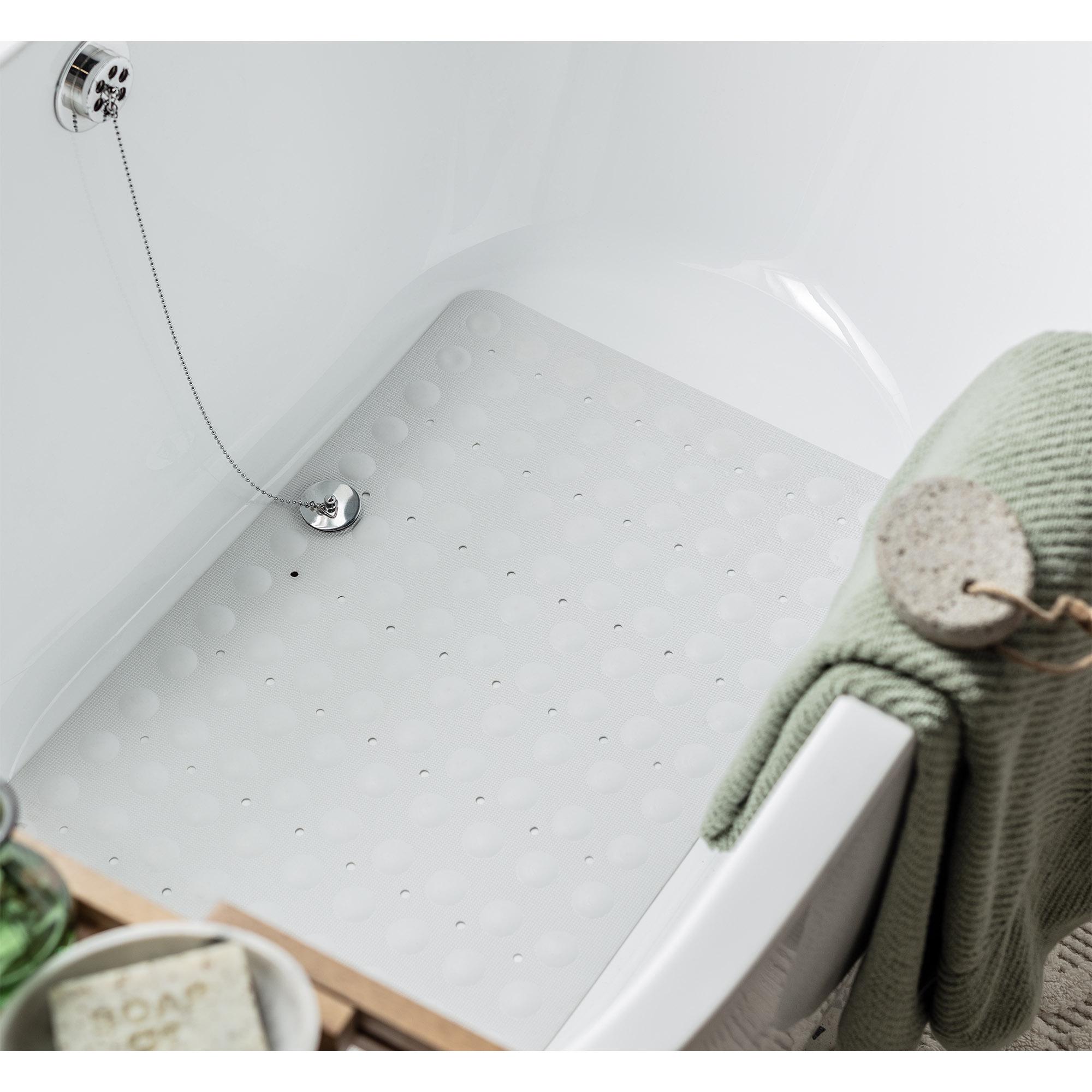 Sainsbury's Home White Rubber Bath Mat thumbnail 5
