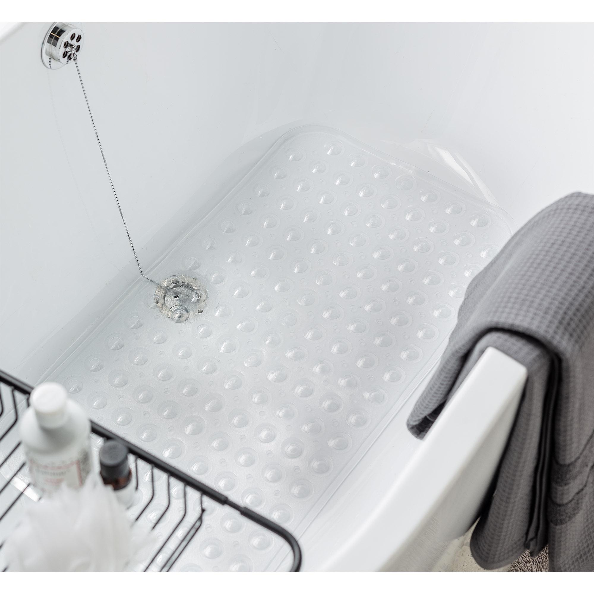 Sainsbury's Home Clear PVC Bath Mat thumbnail 4