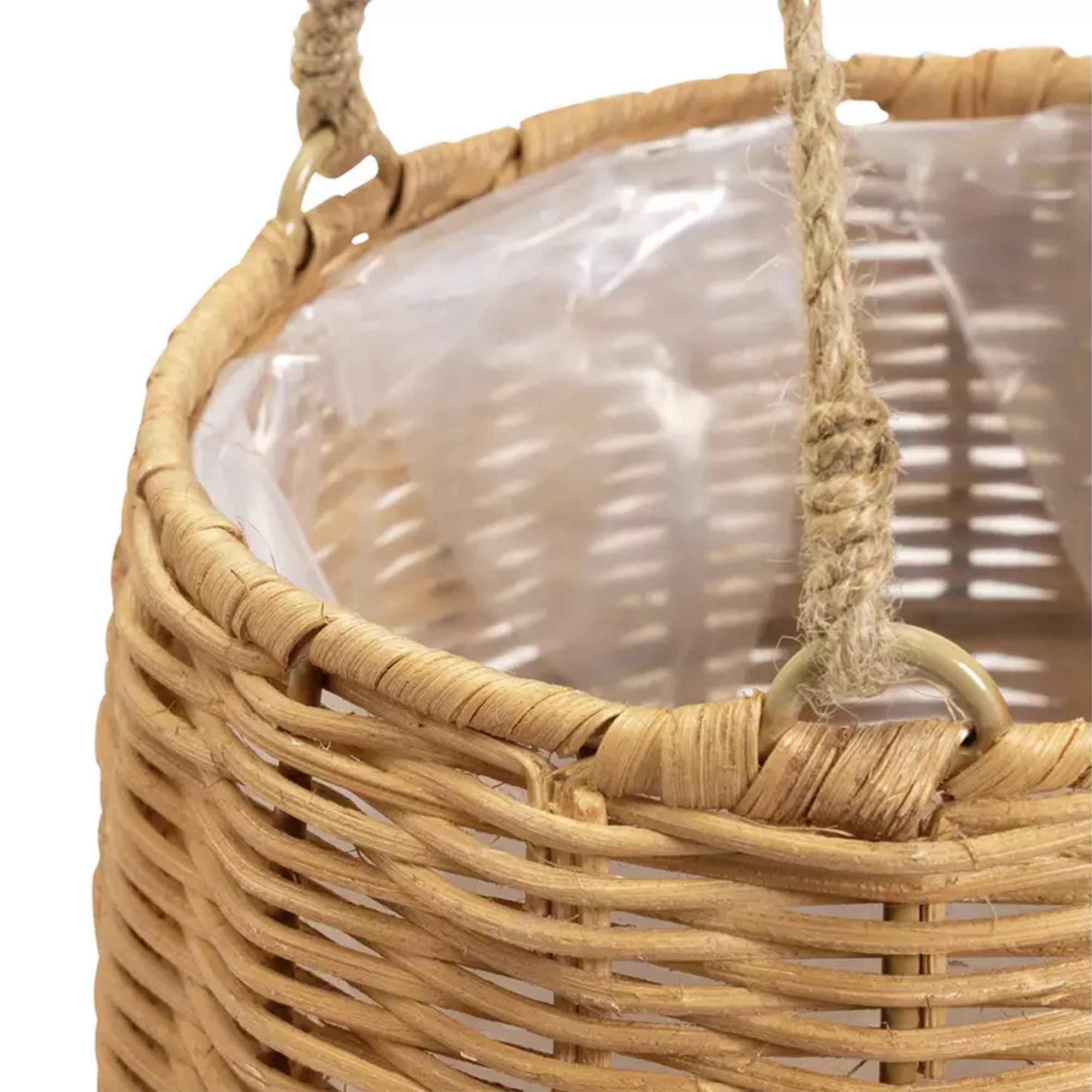 Habitat Rattan Hanging Basket thumbnail 3