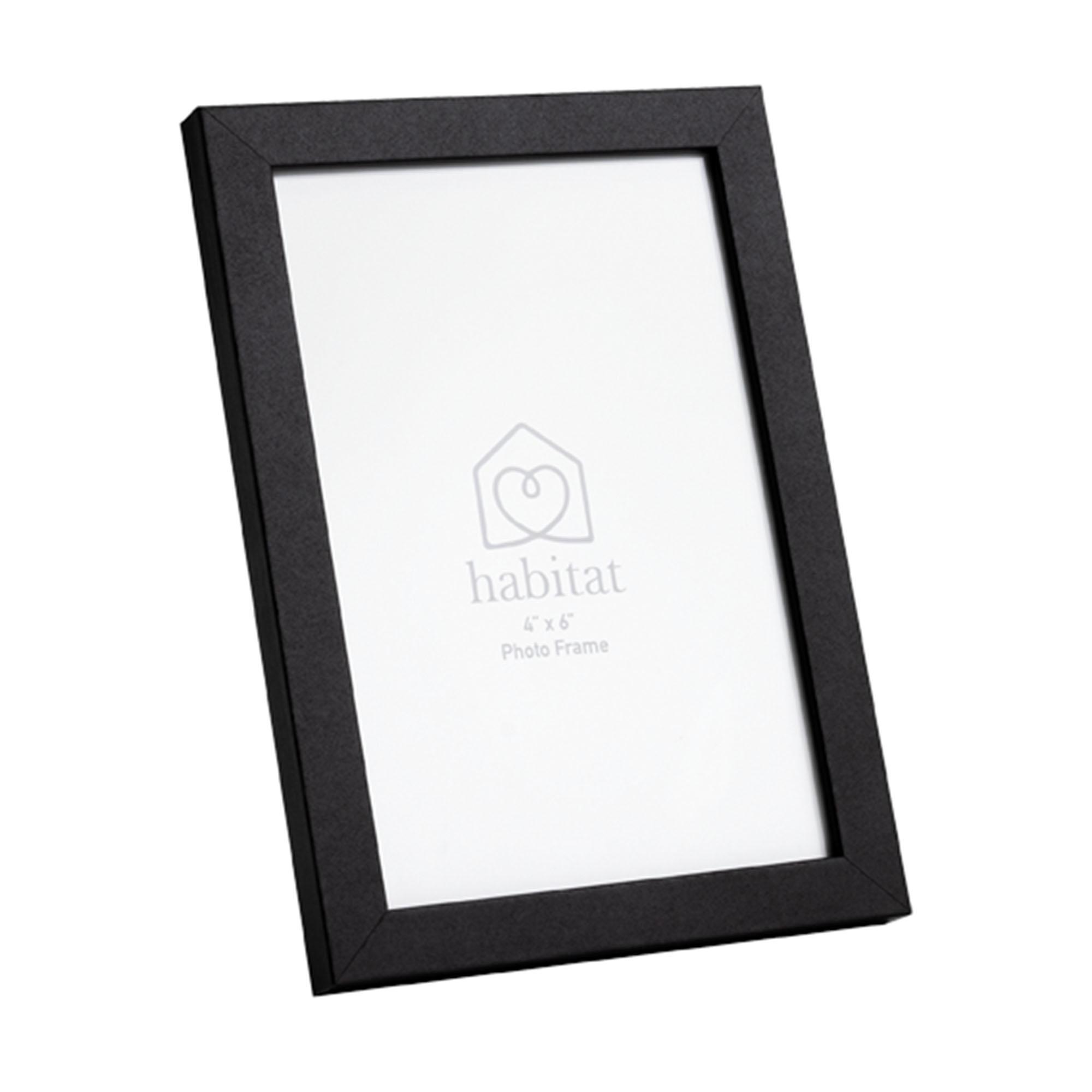 Sainsbury's Home Black Wooden Picture Frames - 4x6"