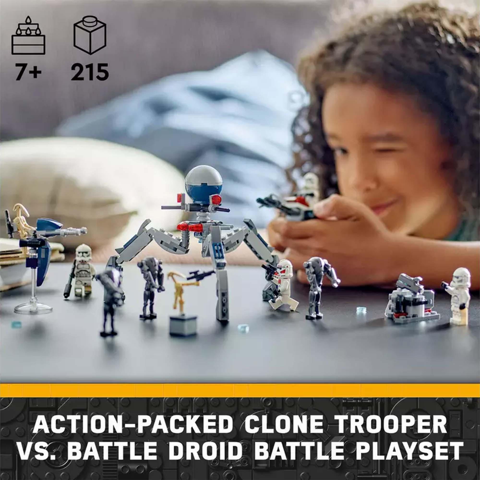 LEGO Star Wars Clone Trooper & Battle Droid Battle Pack 75372 thumbnail 2