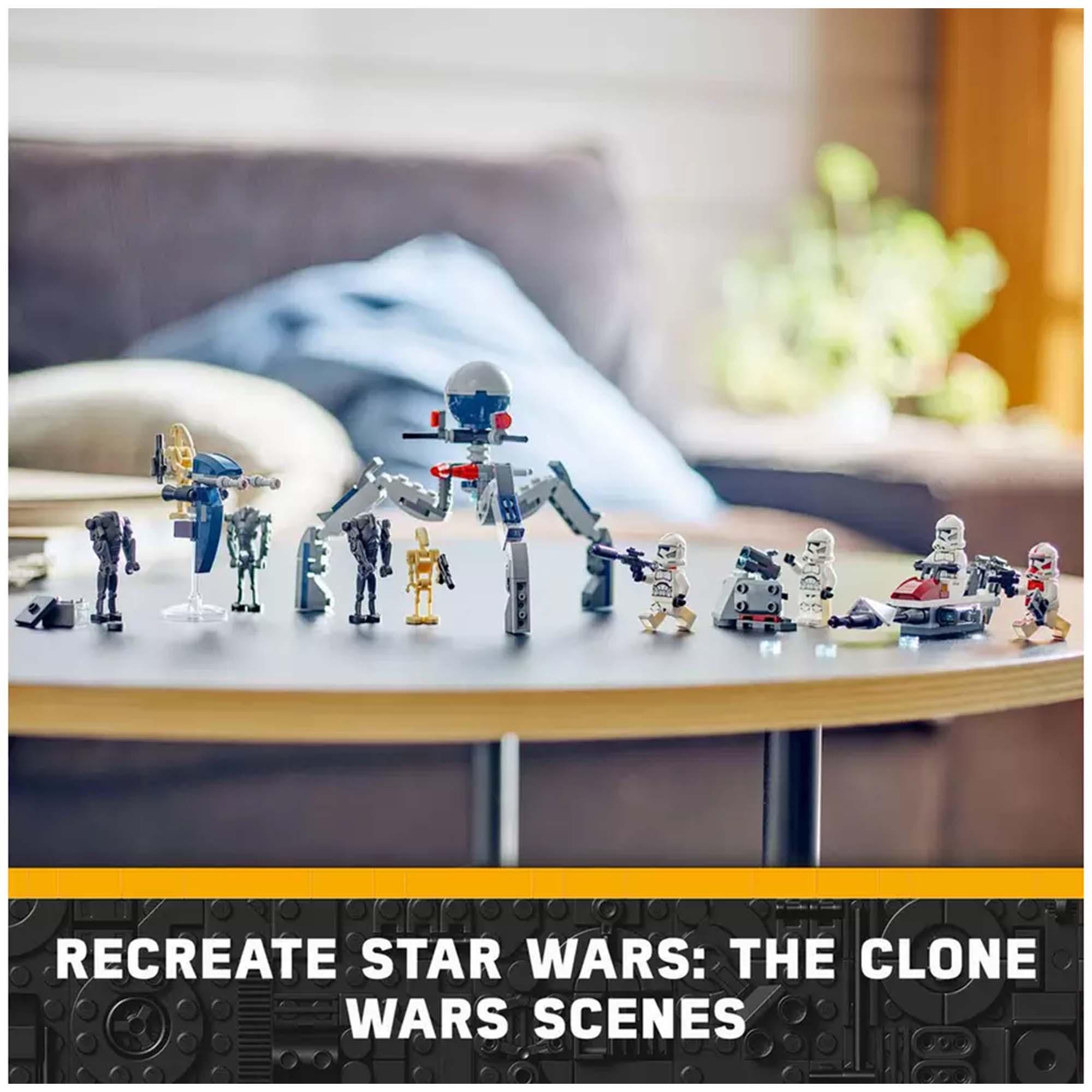 LEGO Star Wars Clone Trooper & Battle Droid Battle Pack 75372 thumbnail 4