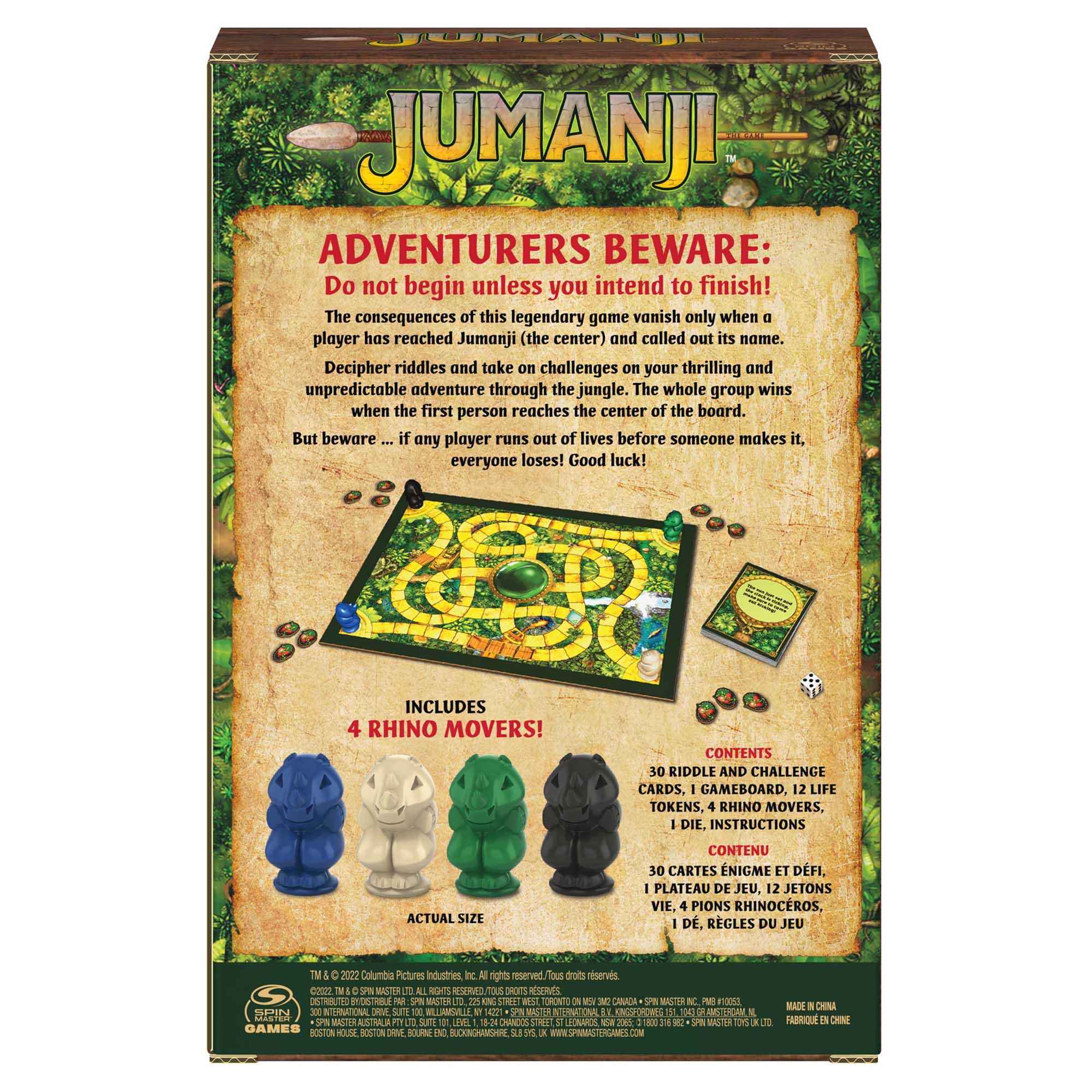 Jumanji Spin Master Game Assortment thumbnail 3