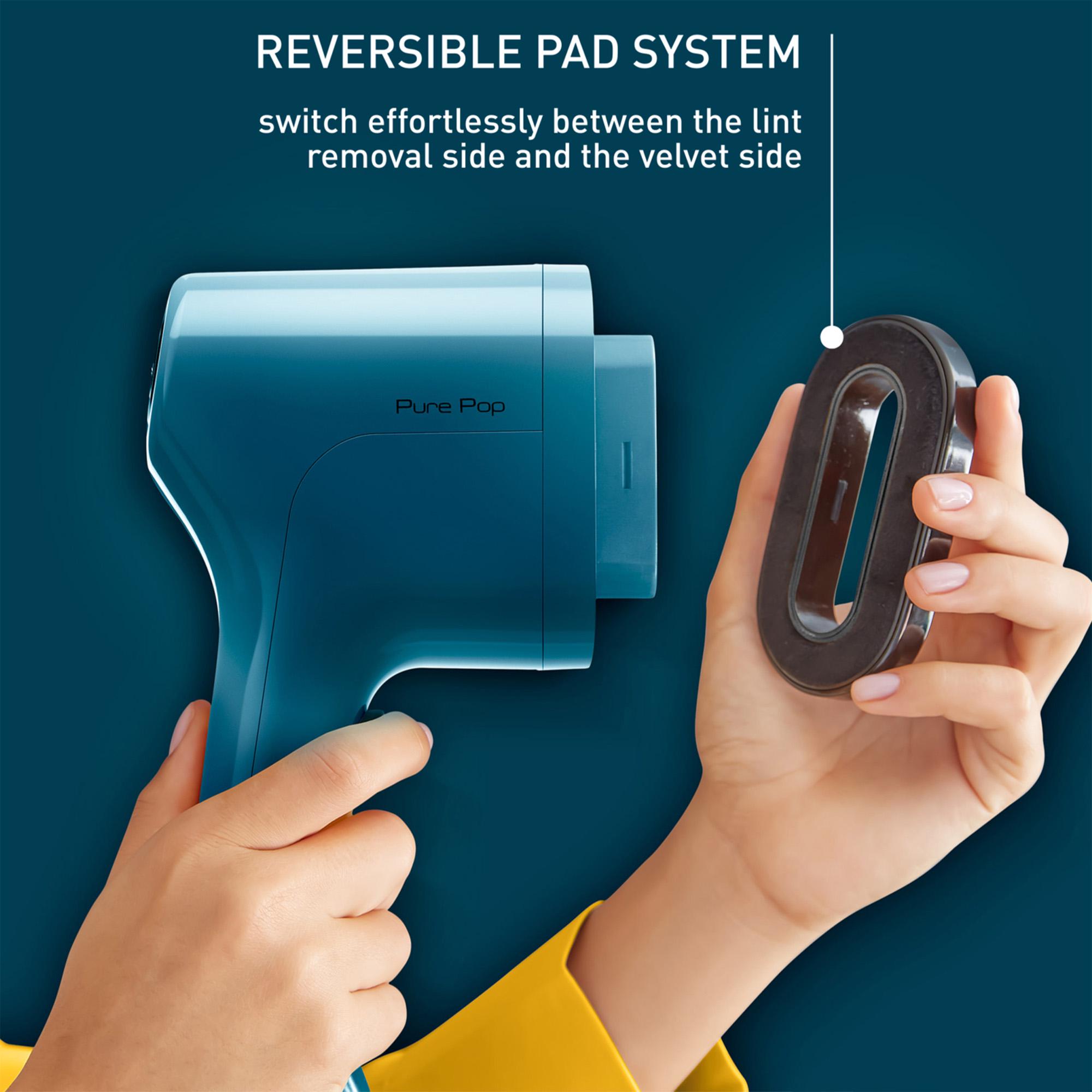 Tefal Pure POP DT2020 Handheld Garment Steamer - Alpine Blue thumbnail 5