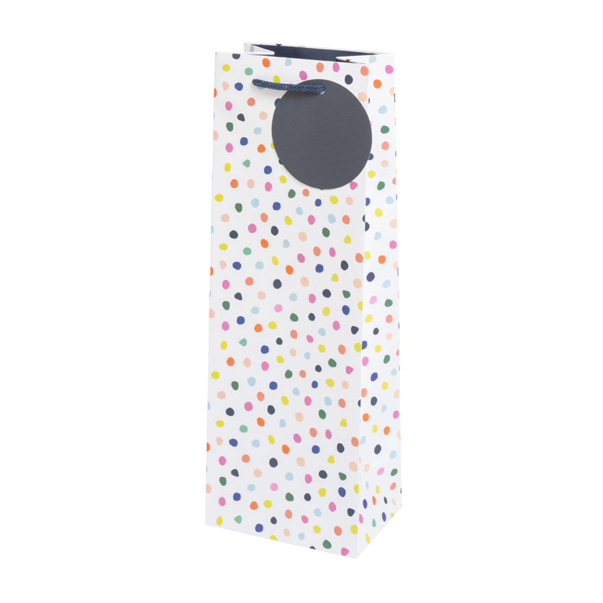 Sainsbury's Brights Spot Bottle Gift Bag For Champagne Prosecco Wine